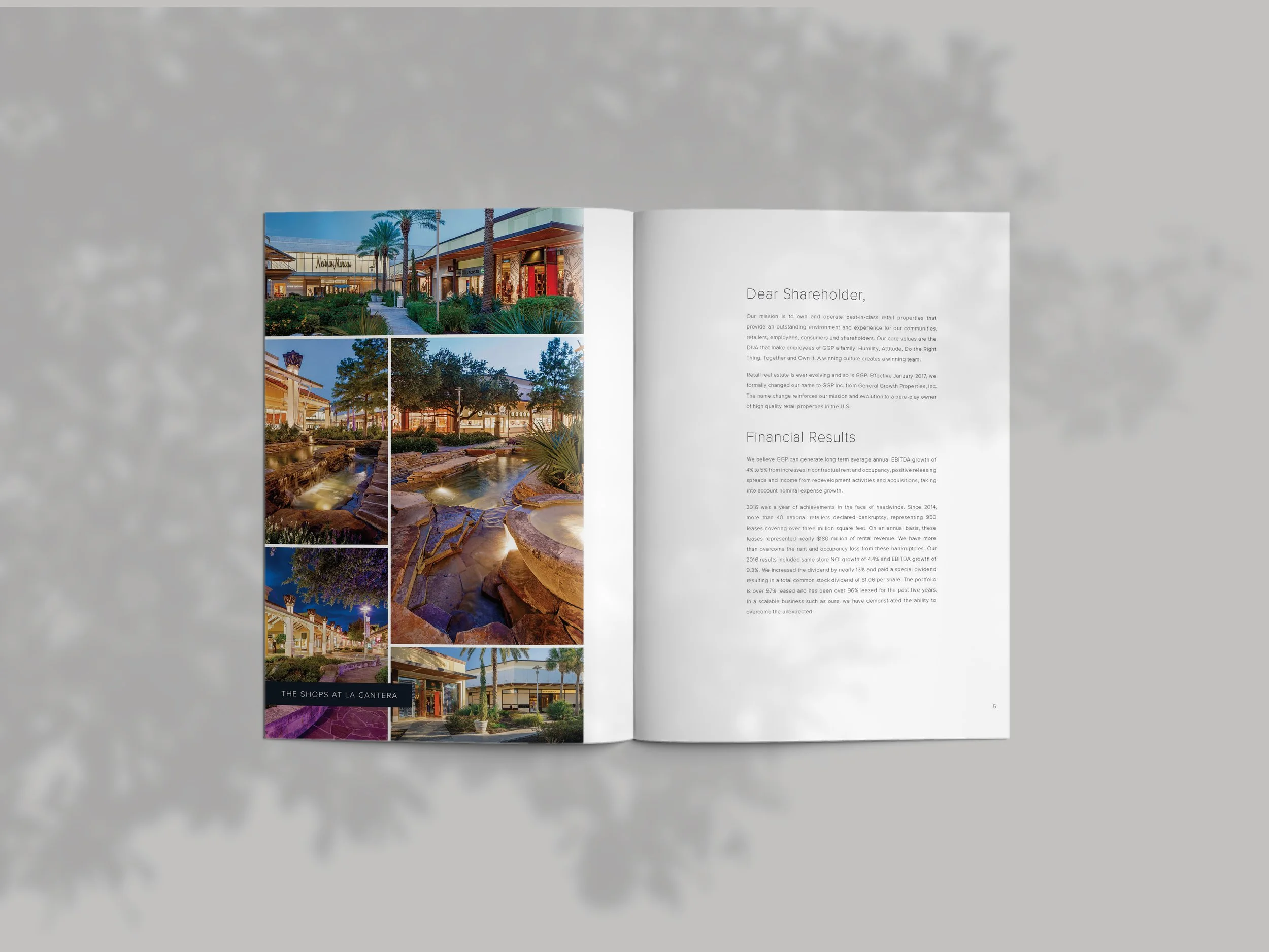 GGP 2017 Annual Report Design