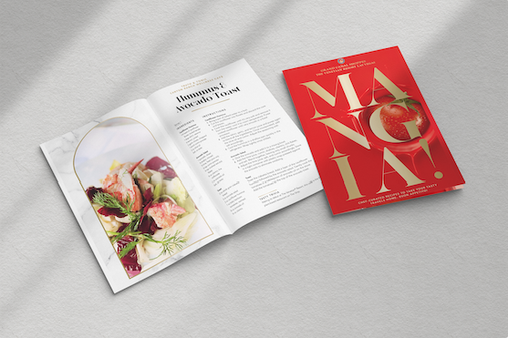 Mangia! — Charity Cookbook Design