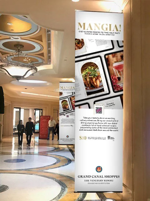 Large-scale environmental banners driving in-property awareness and fundraising