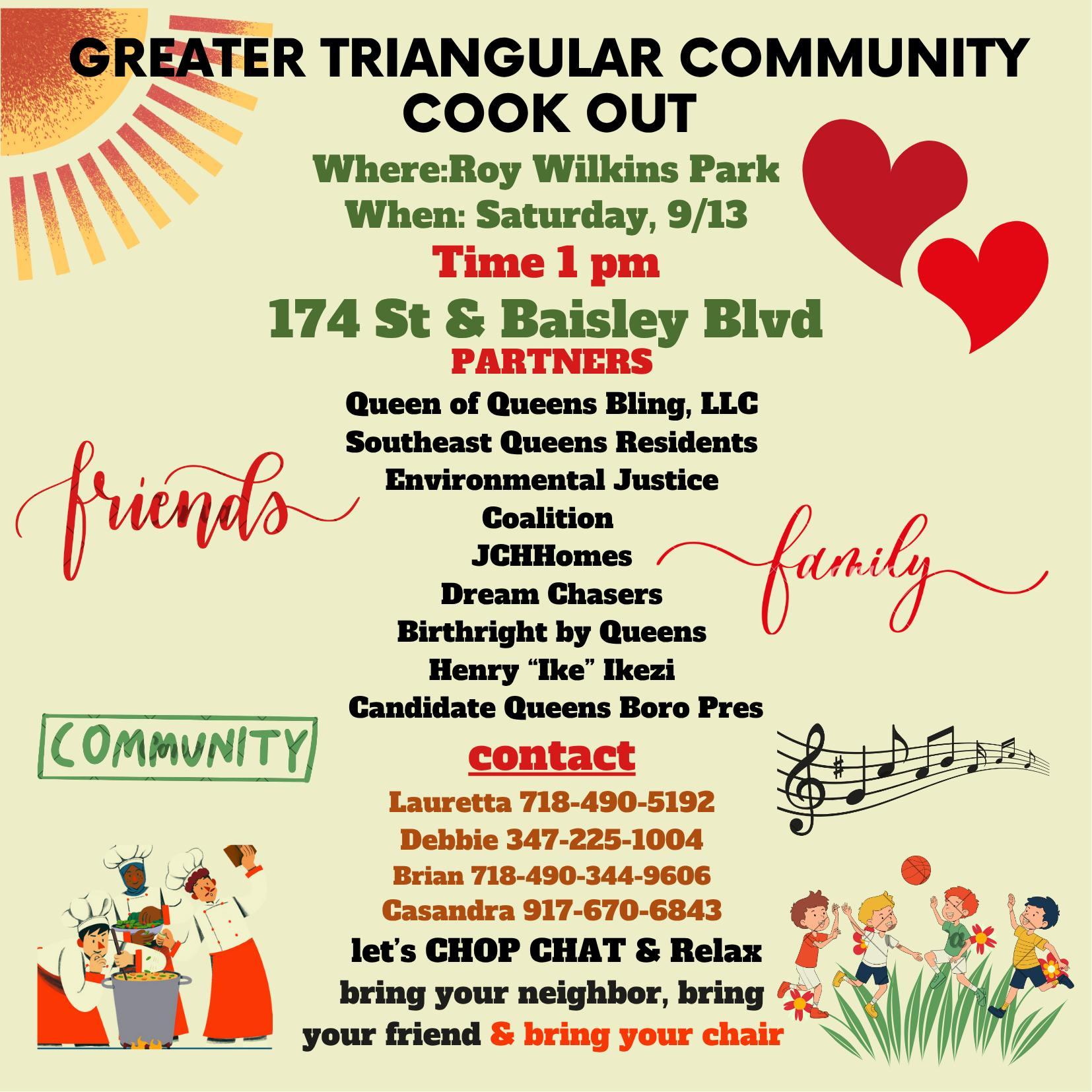 Greater Triangular Civic Community Cook Out — Southeast Queens ...