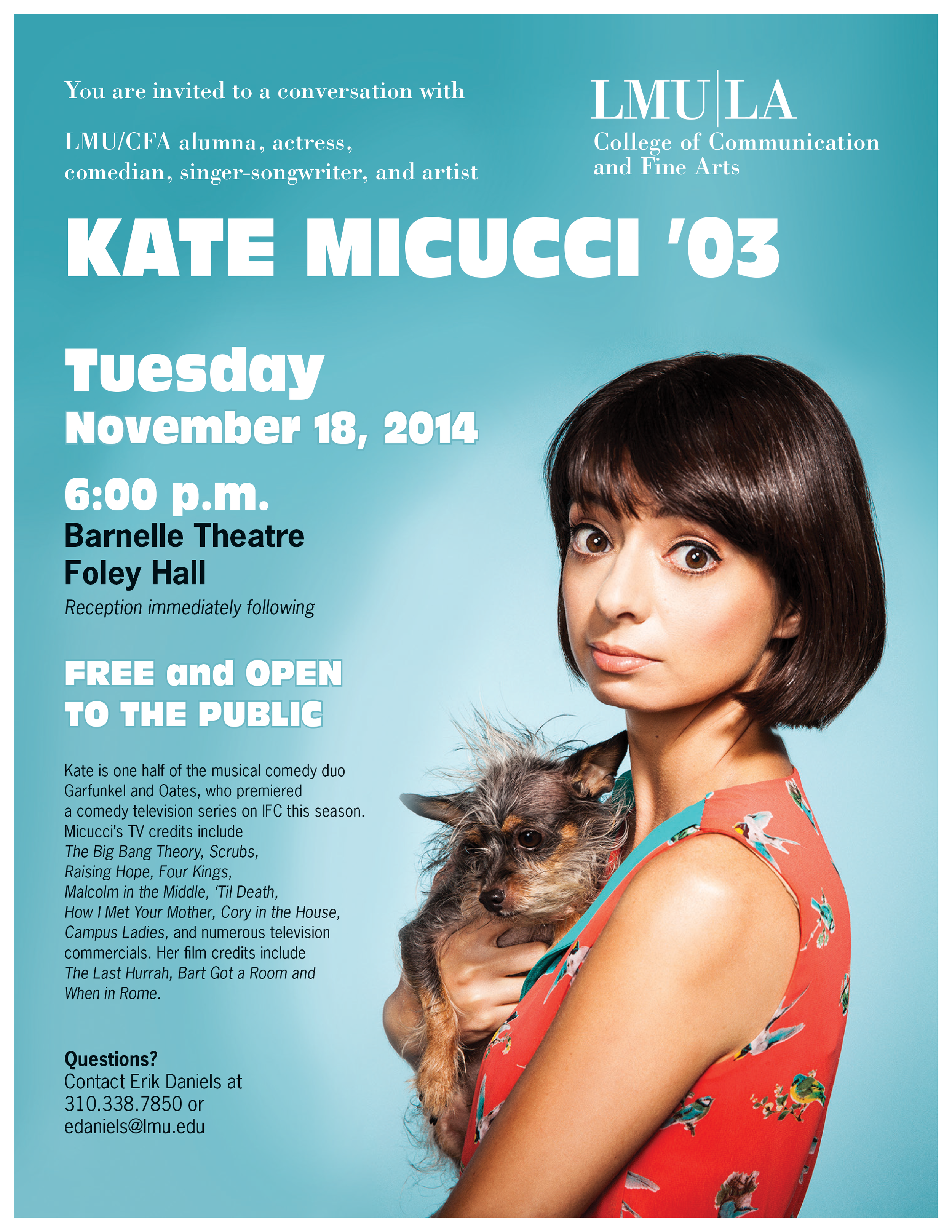 Flyer and Poster for LMU 