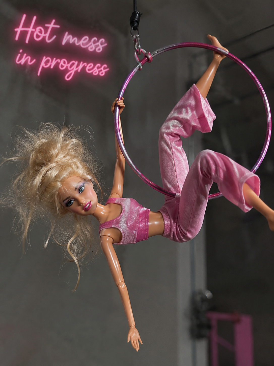 Don't be like hot mess Barbie