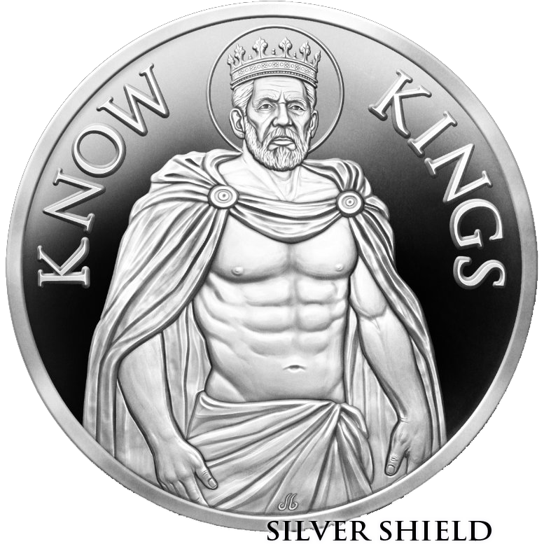 Know Kings
Conscientia Continues with Know Kings
In the clamor of "No Kings" protests that rage against crowns and command, the "Know Kings" Silver Shield round stands as a defiant oracle: true sovereignty isn't seized in streets or surrendered to sy