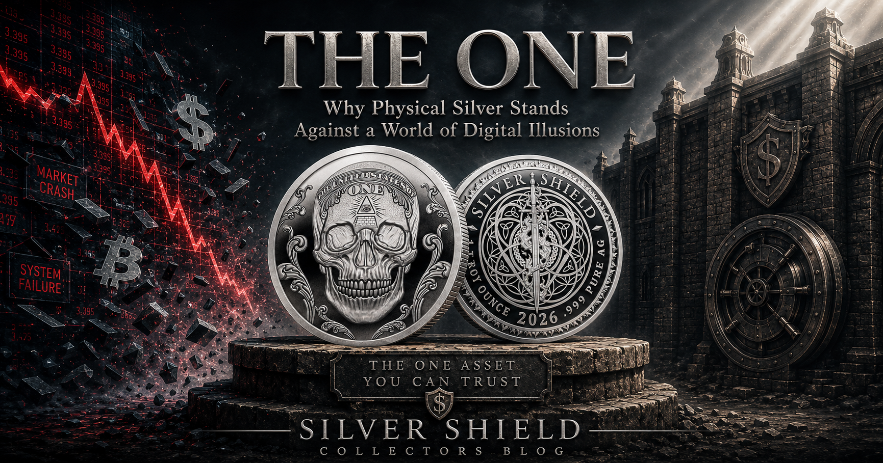 The One: Why Physical Silver Stands Against a World of Digital Illusions Blog Post