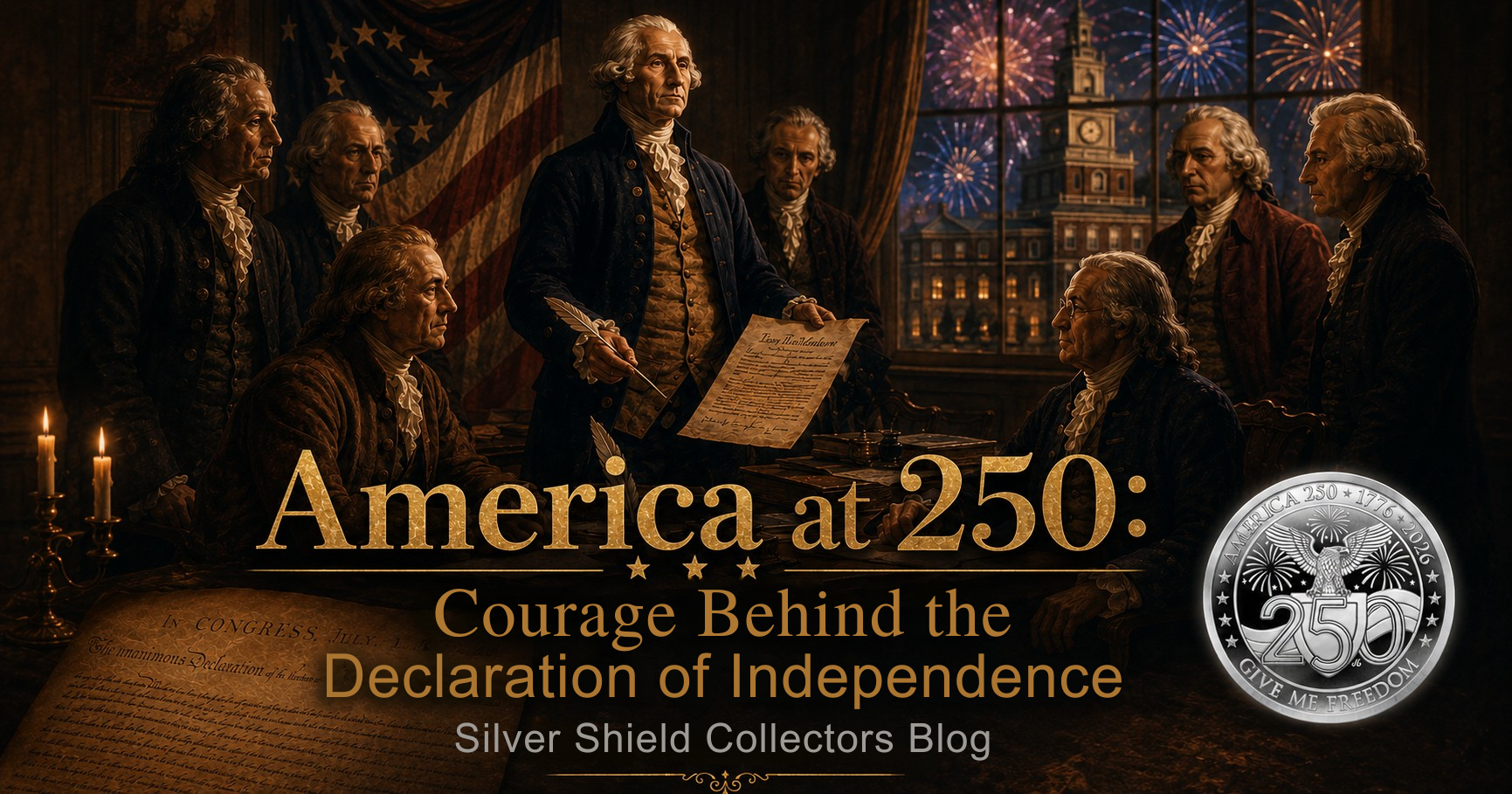 America at 250 Courage Behind the Declaration of Independence Blog Post