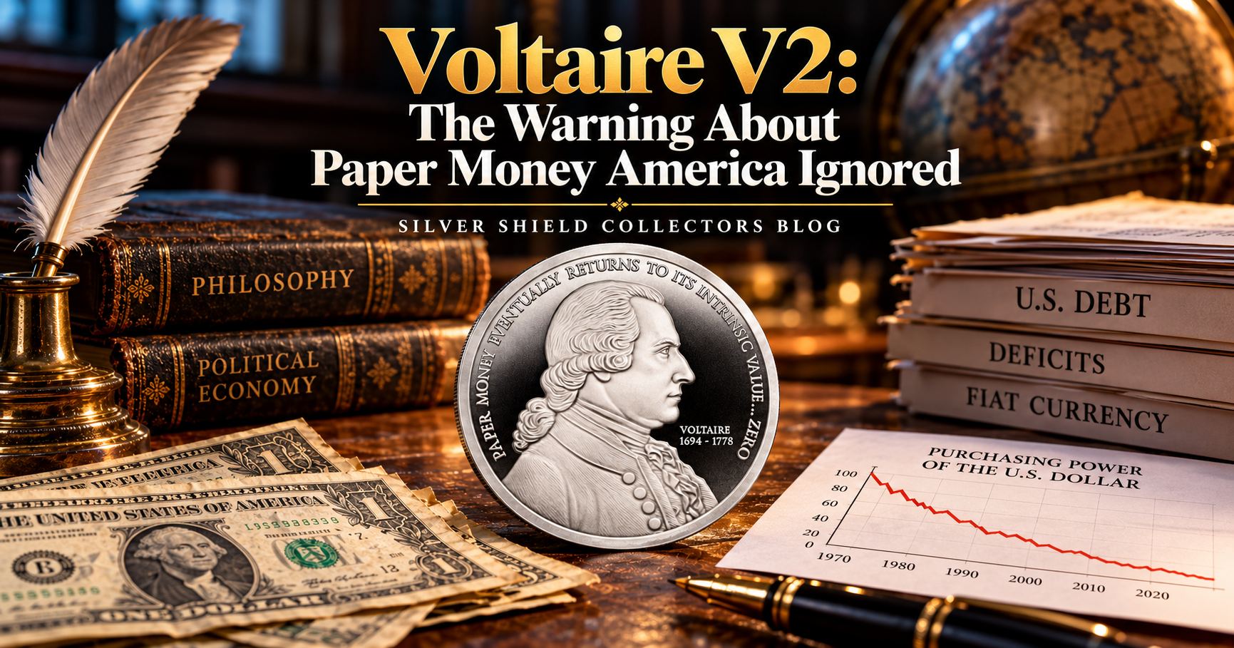 Voltaire V2: The Warning About Paper Money America Ignored