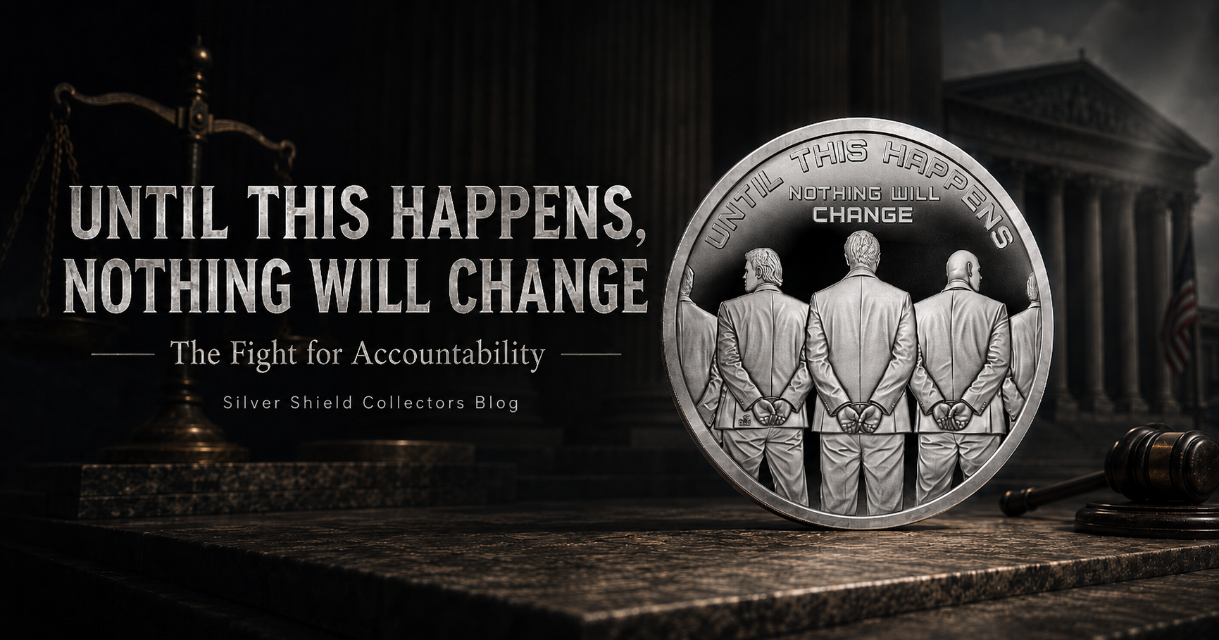 Until This Happens, Nothing Will Change The Fight for Accountability Blog Post
