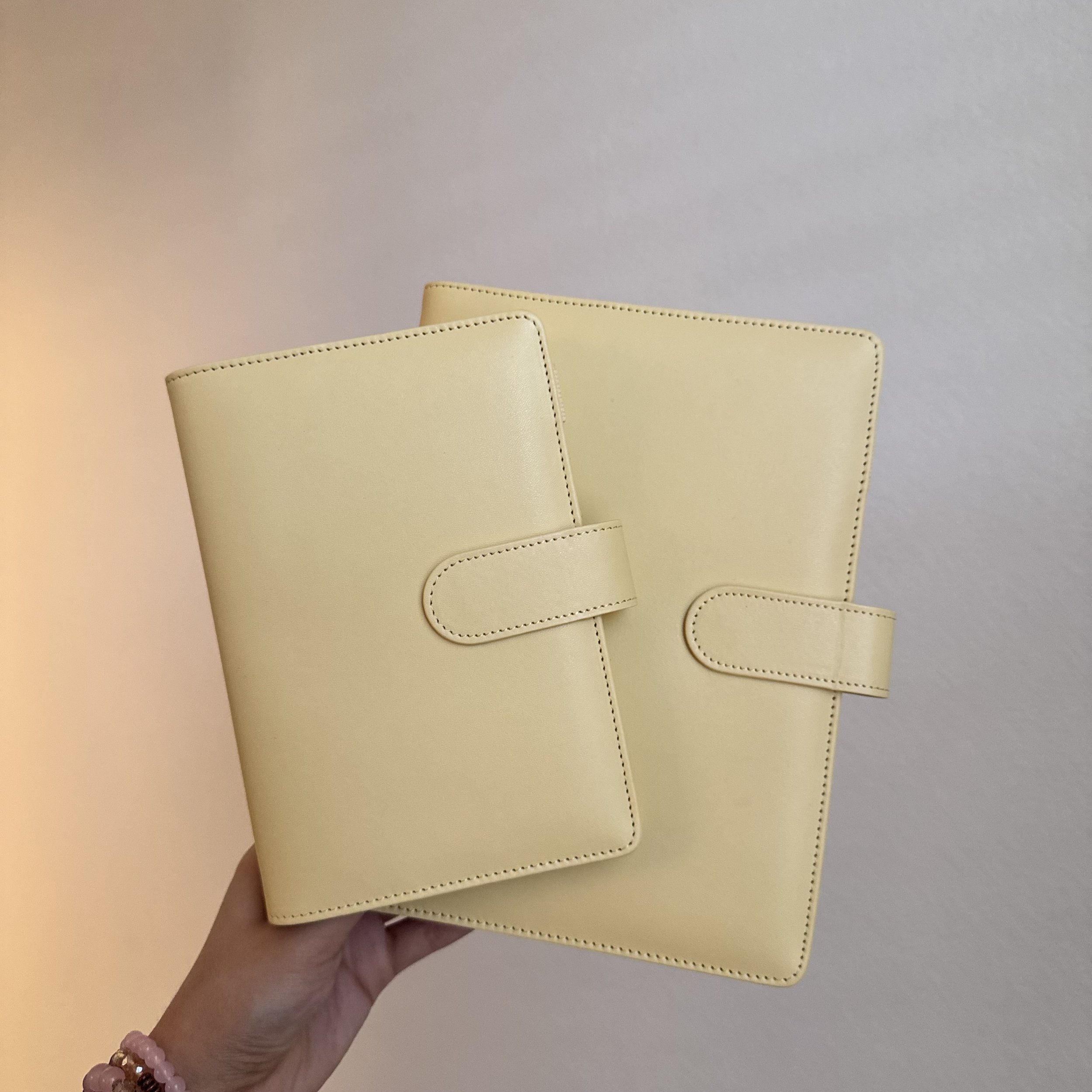 yellow plush binder