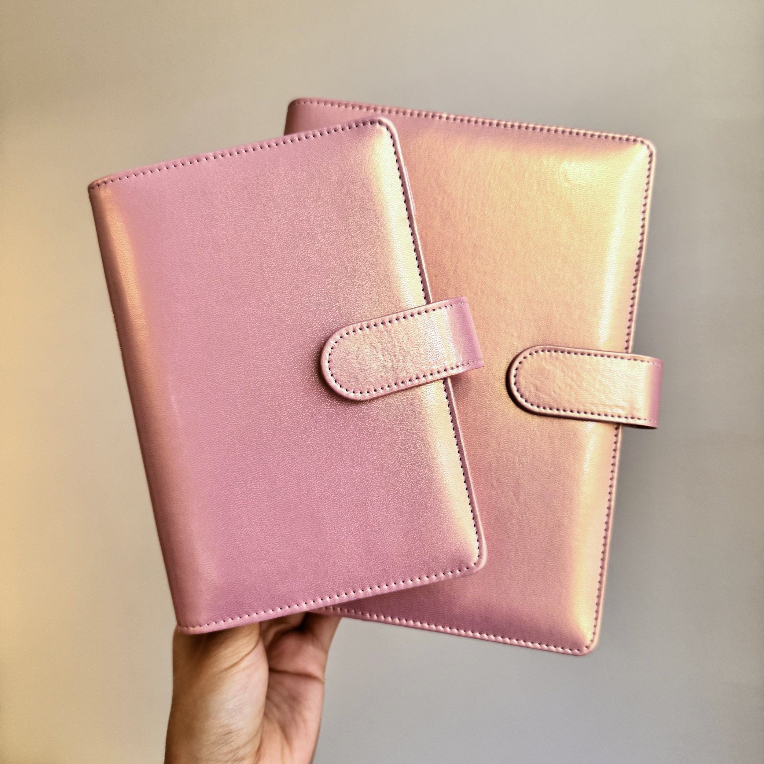 rose plush binder