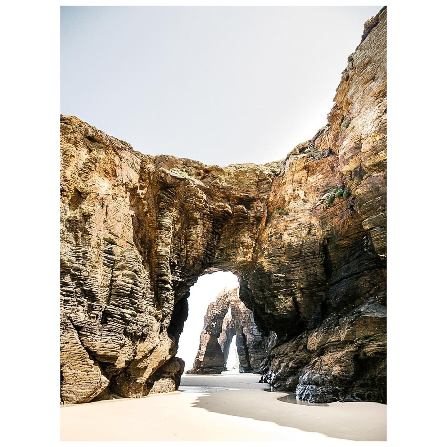 I'm currently rummaging through my old hard drives and taking a little trip down memory lane. This pic is from Playa de las Catedrales in Spain. After spotting these epic rock arches on Pinterest, we realised they were just a 6-hour drive away &ndash