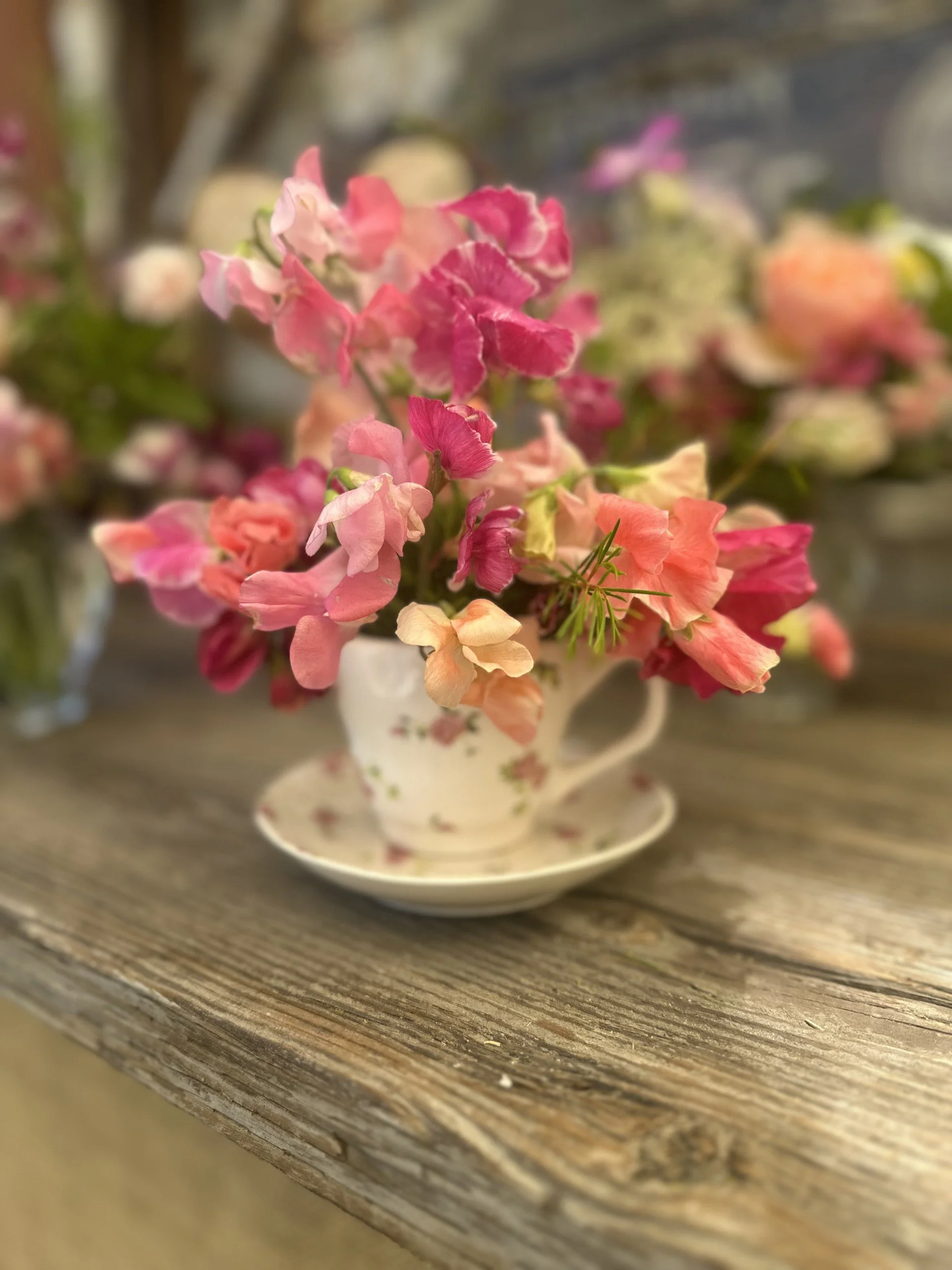 Floral Tea Cup