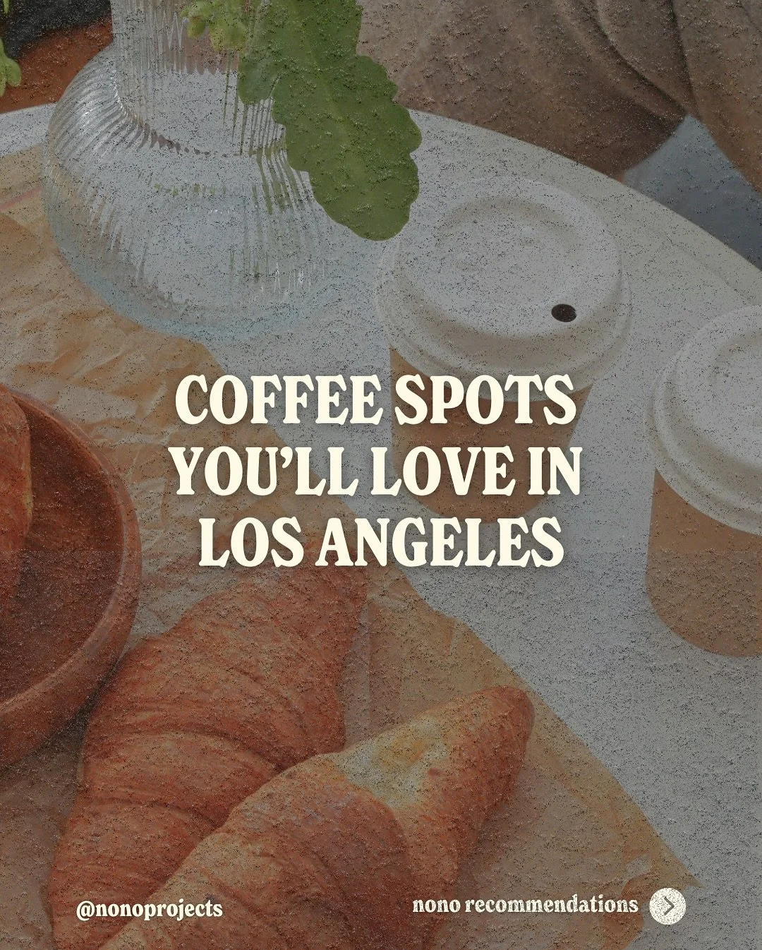 Coffee (and tea) lovers, this one&rsquo;s for you!

Looking for your next go-to caf&eacute; in LA? 

From matcha magic to minimalist brews, here are a few local favorites worth a stop &mdash; whether you&rsquo;re catching up on work or catching up wi