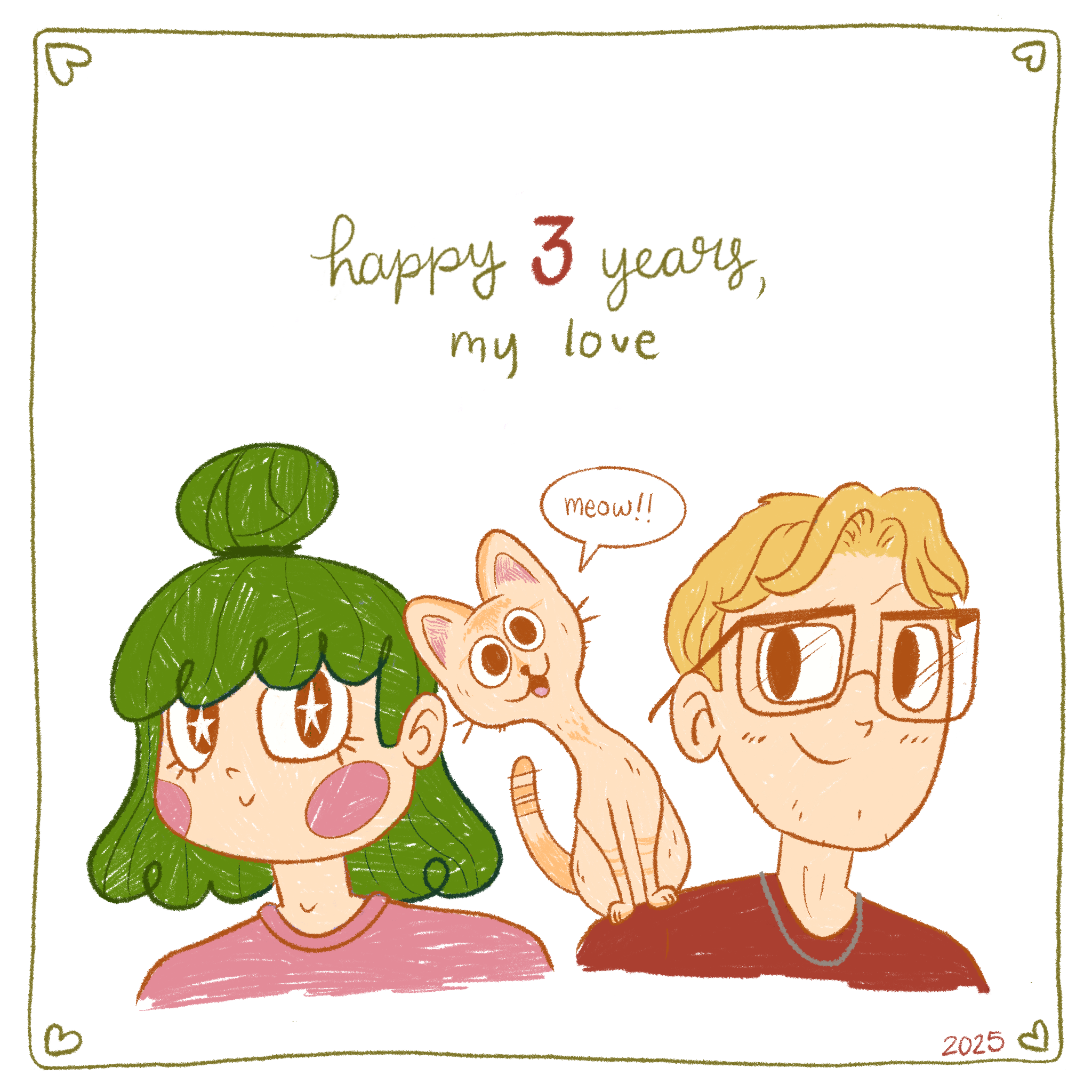 anniversary card