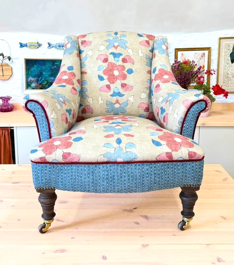 My Victorian Armchair Find: A Restoration Story