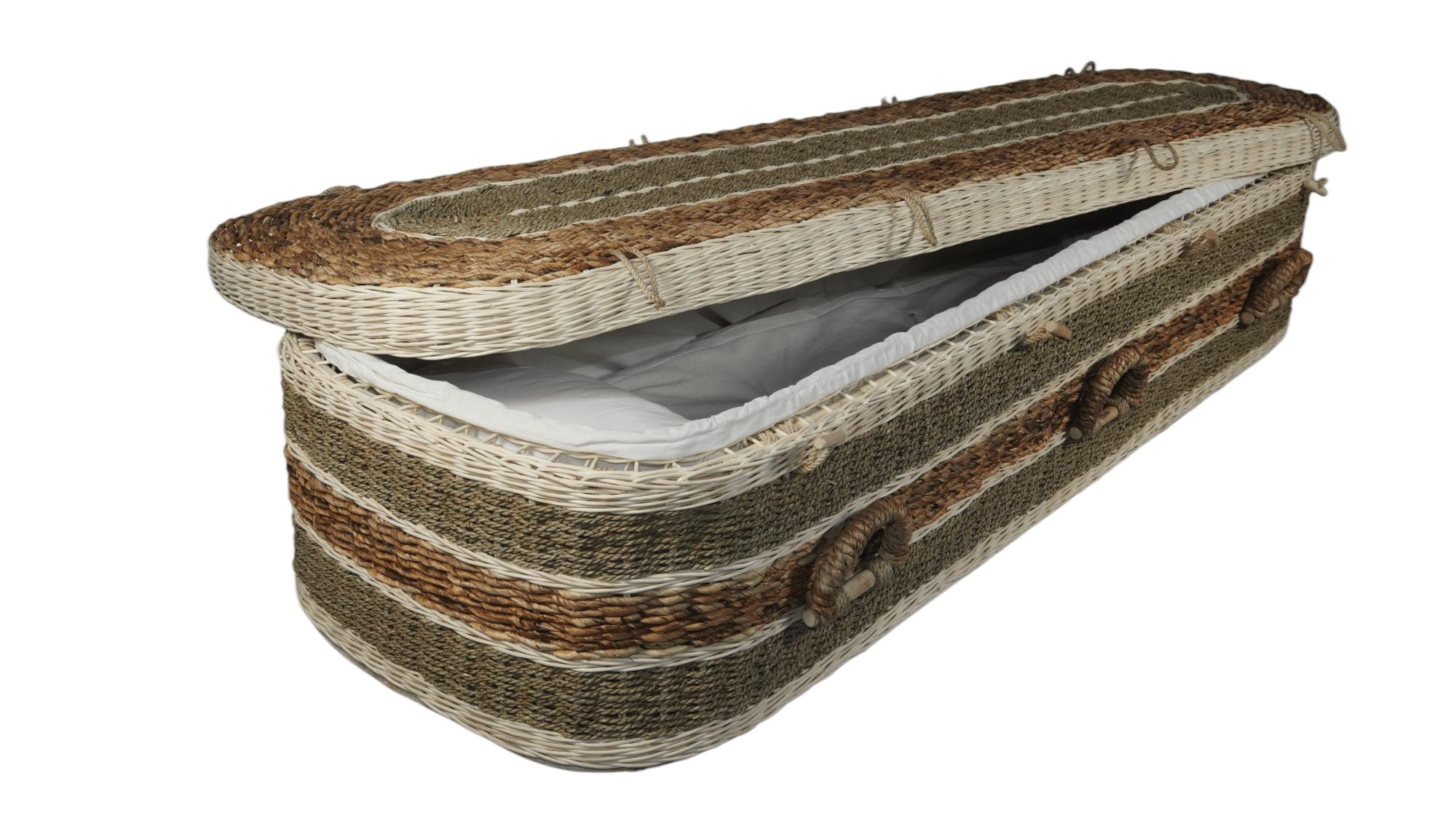 Rattan, Banana Plant Fiber, and Seagrass Natural Burial Vessels