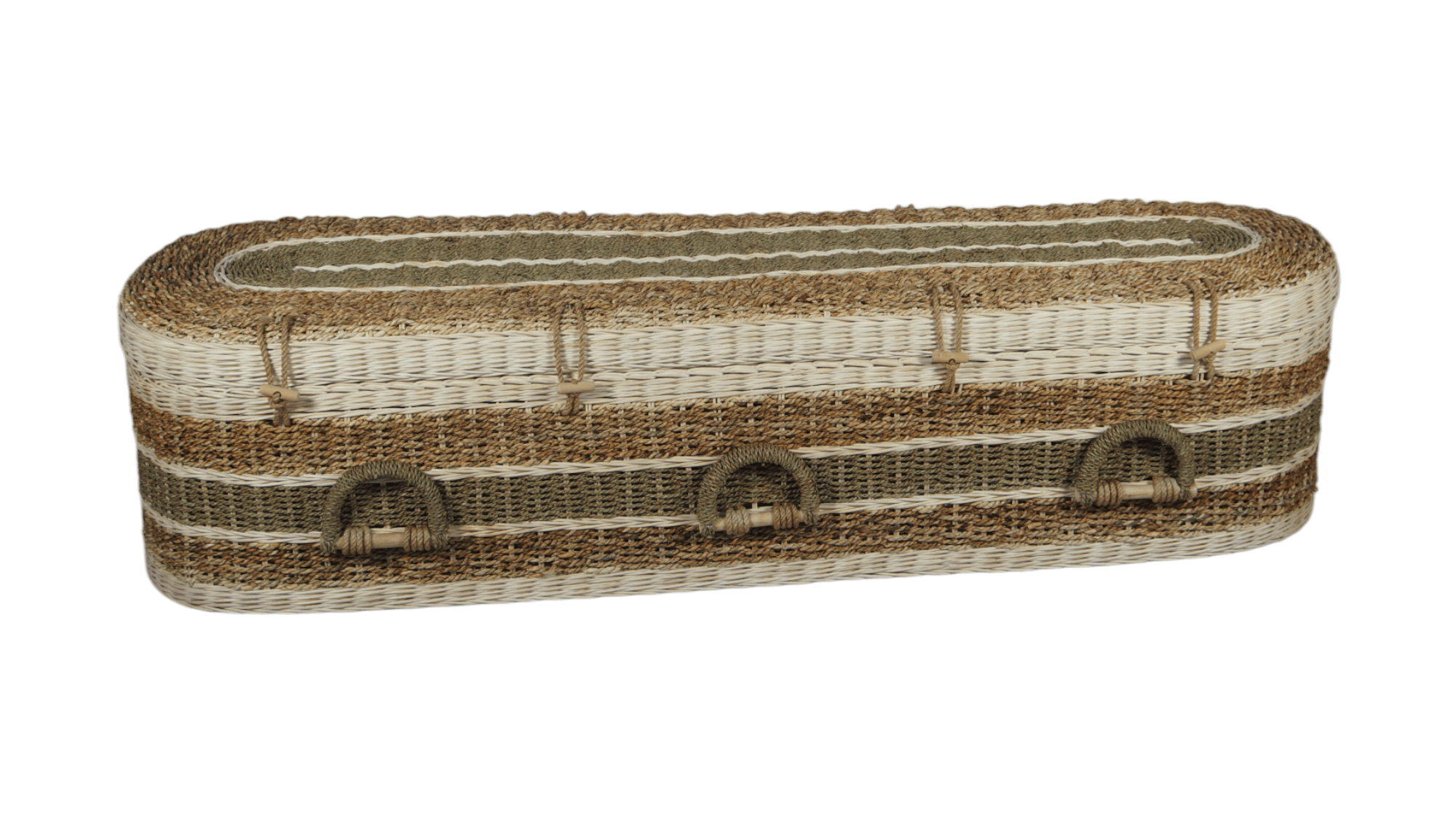 Rattan, Banana Plant Fiber, and Seagrass Natural Burial Vessels