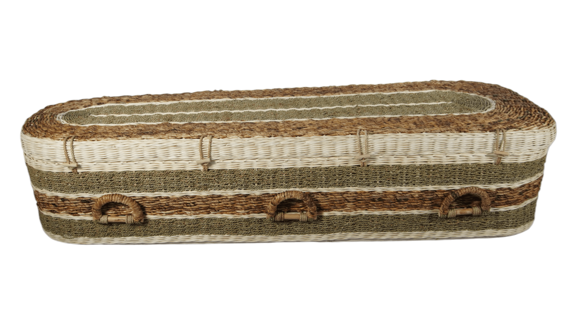 Rattan, Banana Plant Fiber, and Seagrass Natural Burial Vessels