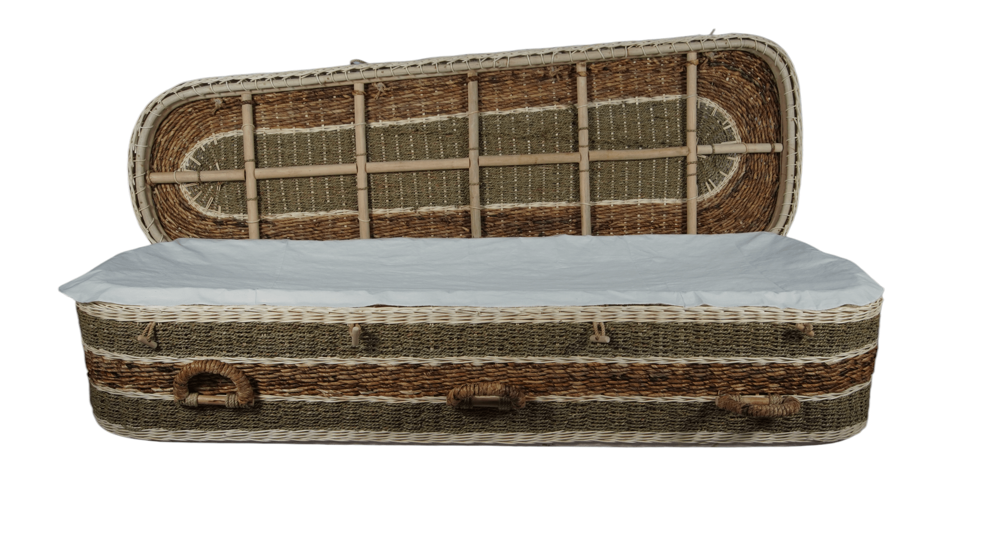 Rattan, Banana Plant Fiber, and Seagrass Natural Burial Vessels