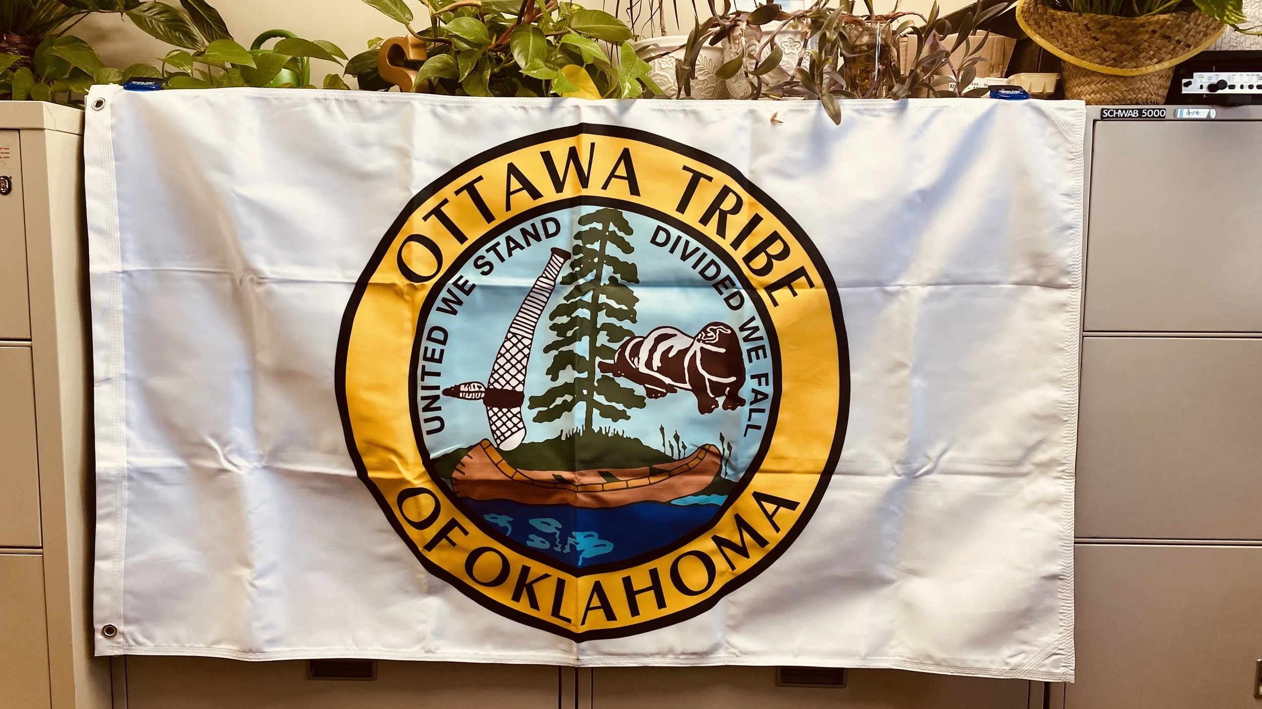 Ottawa Tribal Seal Flag  3'x5'