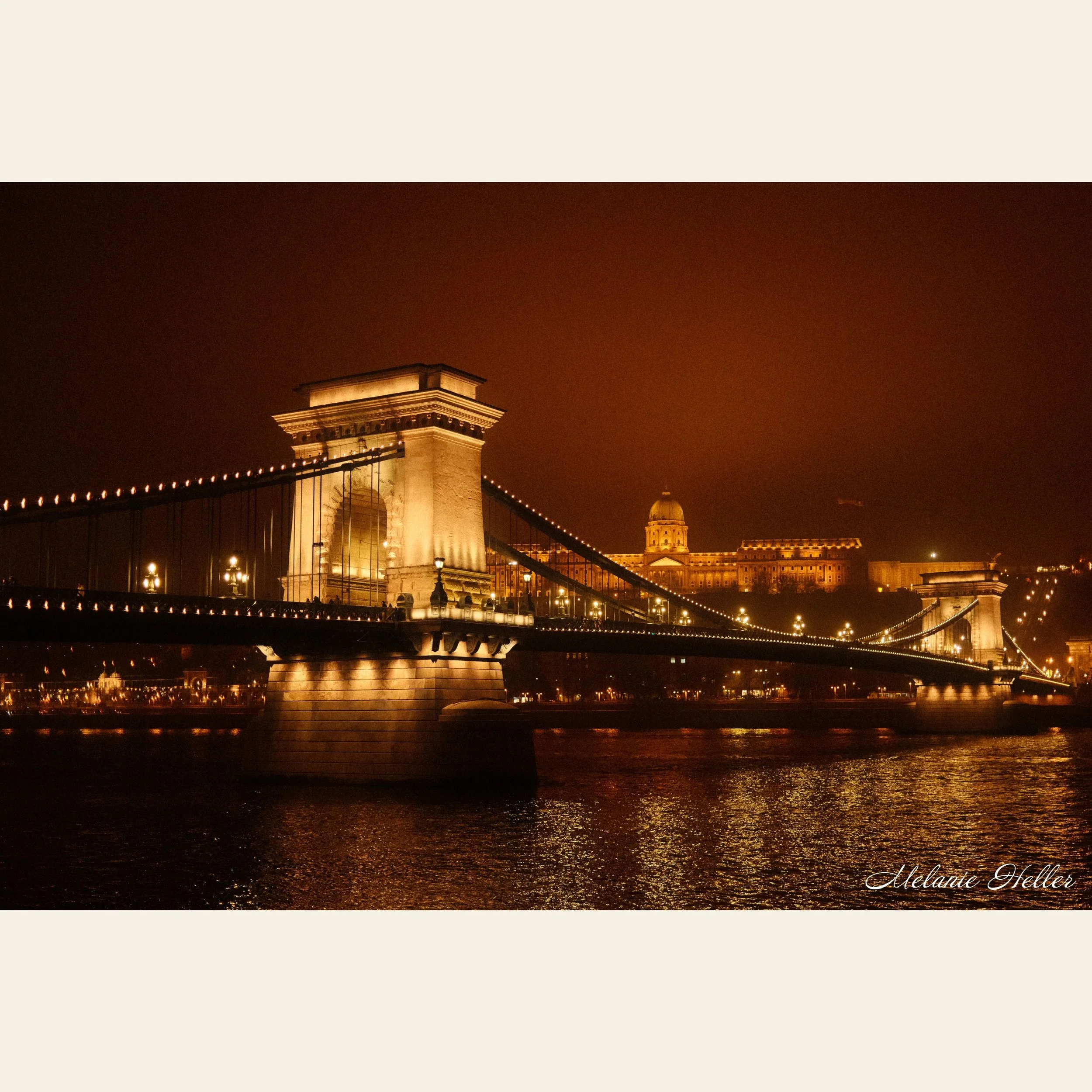 Széchenyi Chain Bridge, Fine Art Print