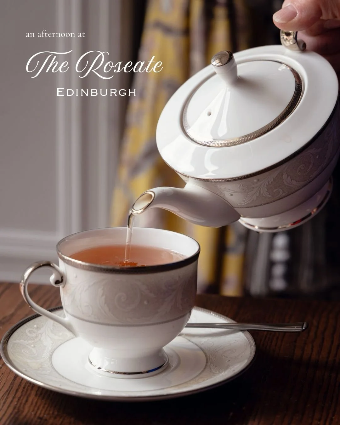 One of the highlights of my time in Edinburgh was spending an afternoon at The Roseate for tea with my mom 🤍

There was something so calming and welcoming about the entire experience. The Roseate is the kind of place that feels quietly luxurious wit
