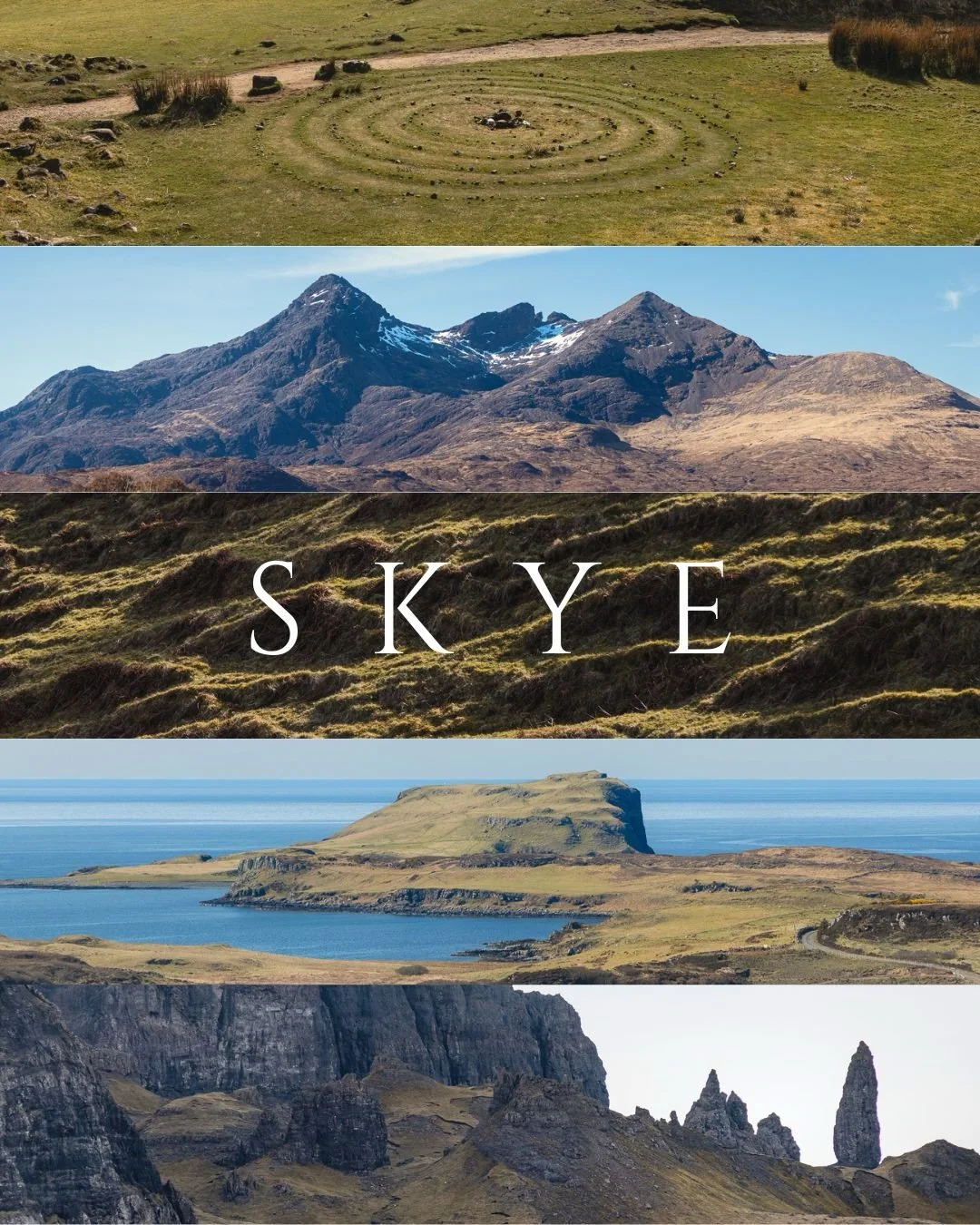 So happy to be sharing these images from one of the most beautiful places I&rsquo;ve ever been to in the entire world. 

The Isle of Skye, an endless natural canvas painted with rich blues and greens, where the mountains meet the sea, there are more 