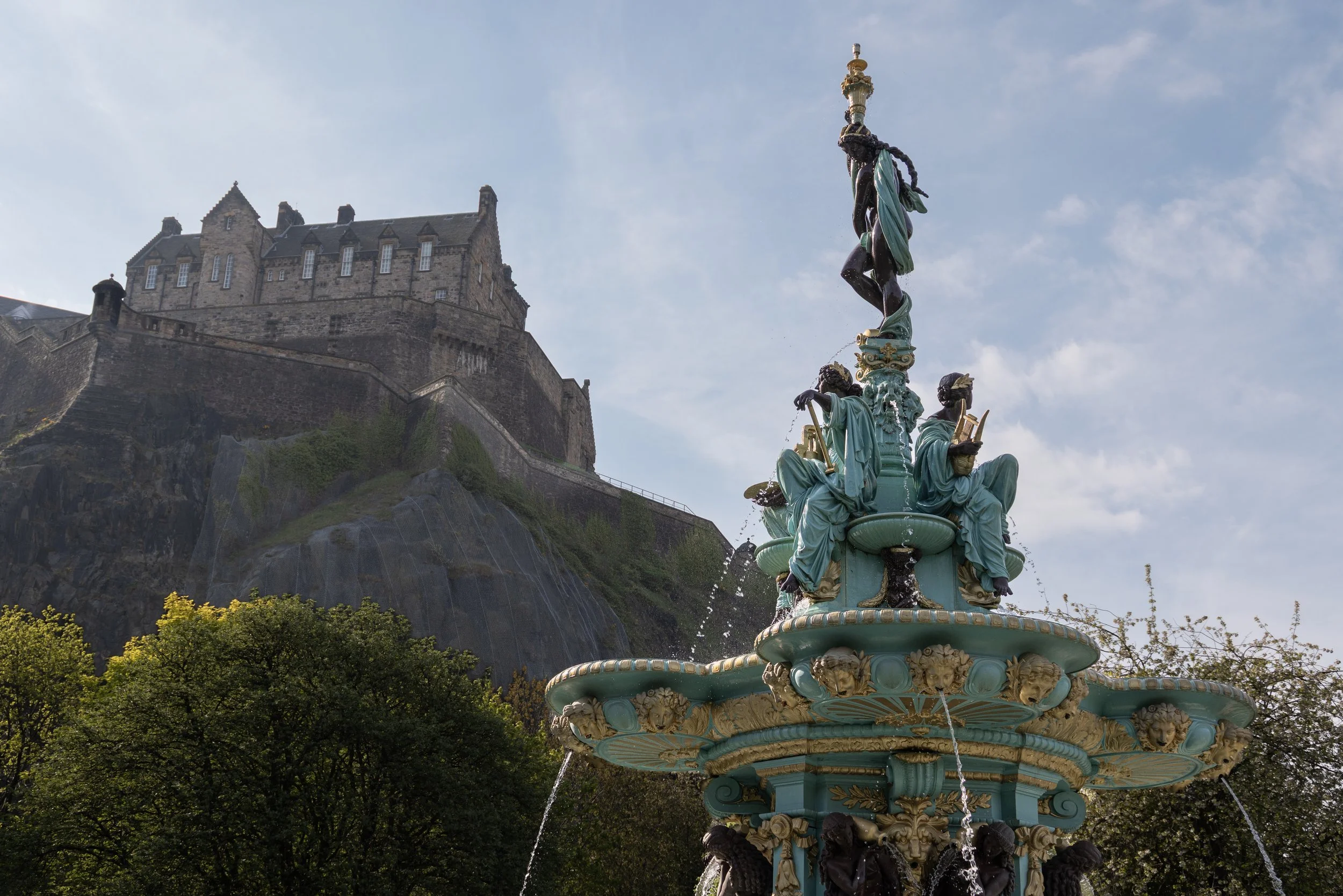 Ross Fountain, Edinburgh, Scotland, 2026