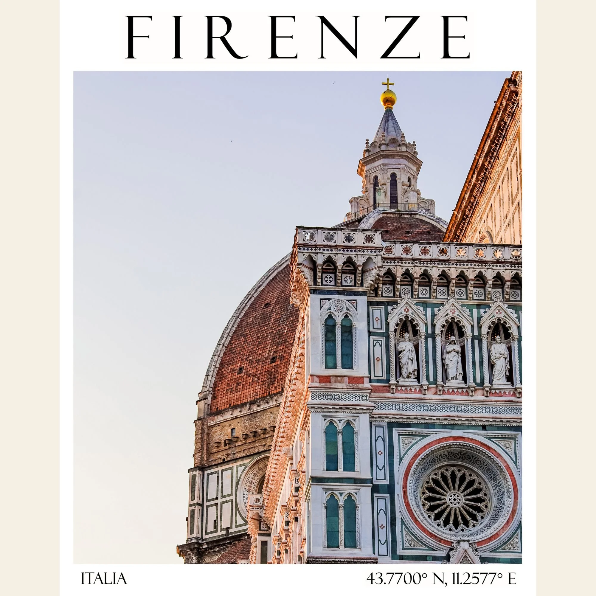 Firenze 2, Travel Poster