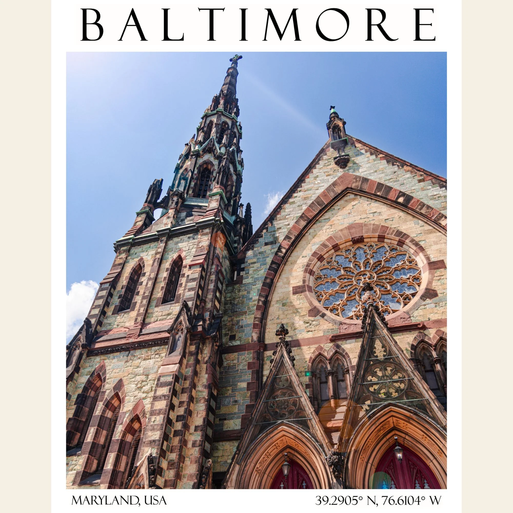 Baltimore 2, Travel Poster