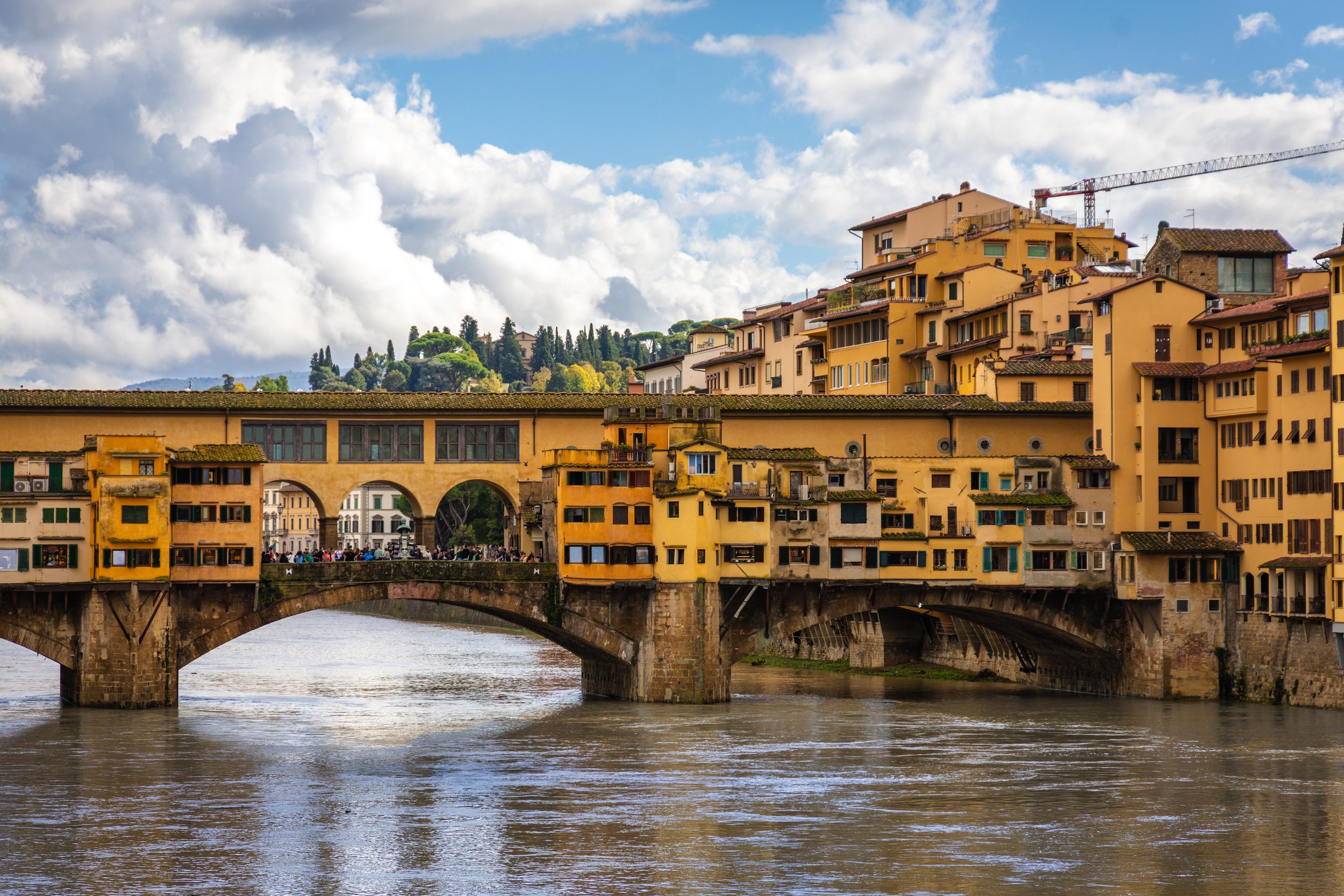 Arno River, Florence, Italy, 2024