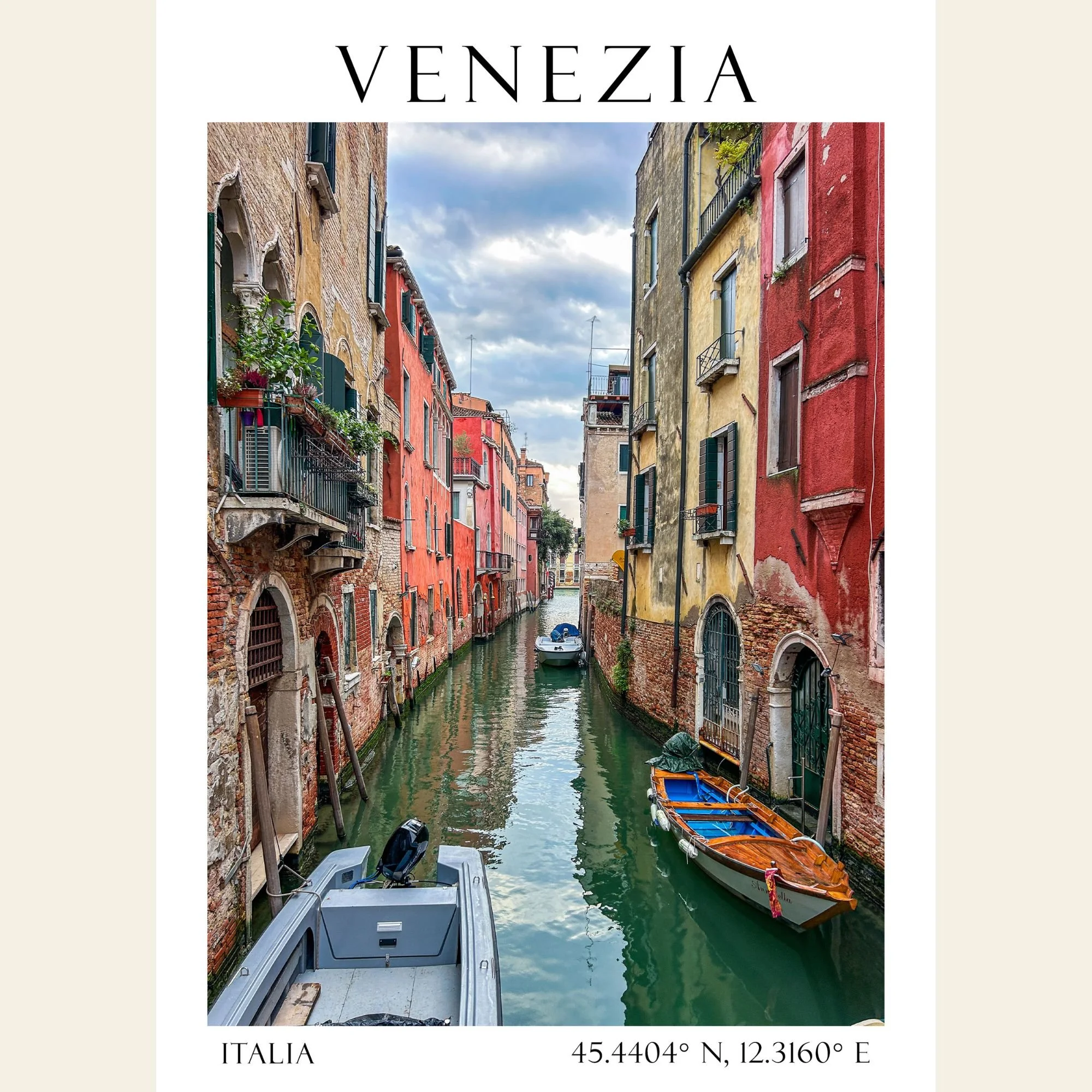 Venezia 1, Travel Poster