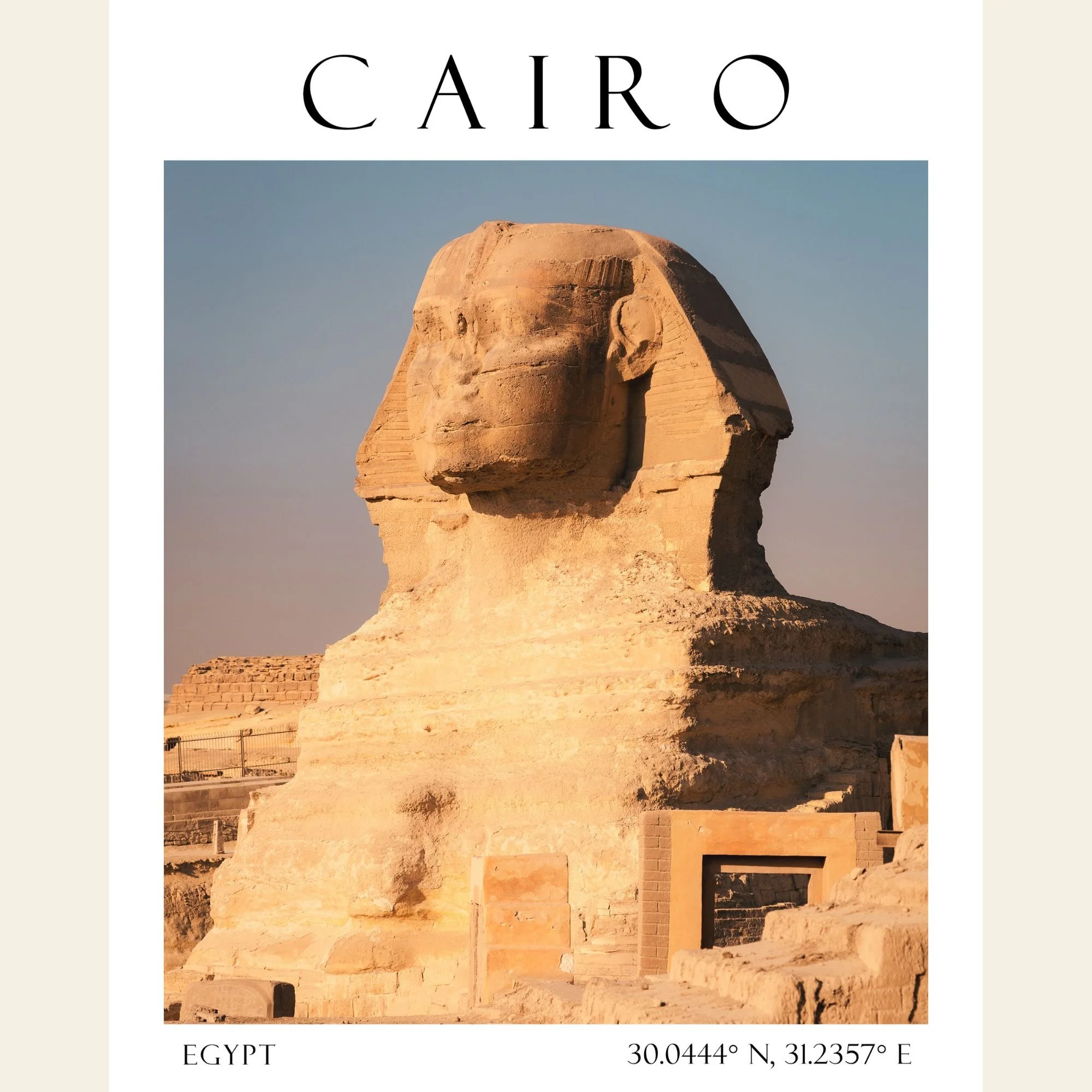 Cairo 3, Travel Poster