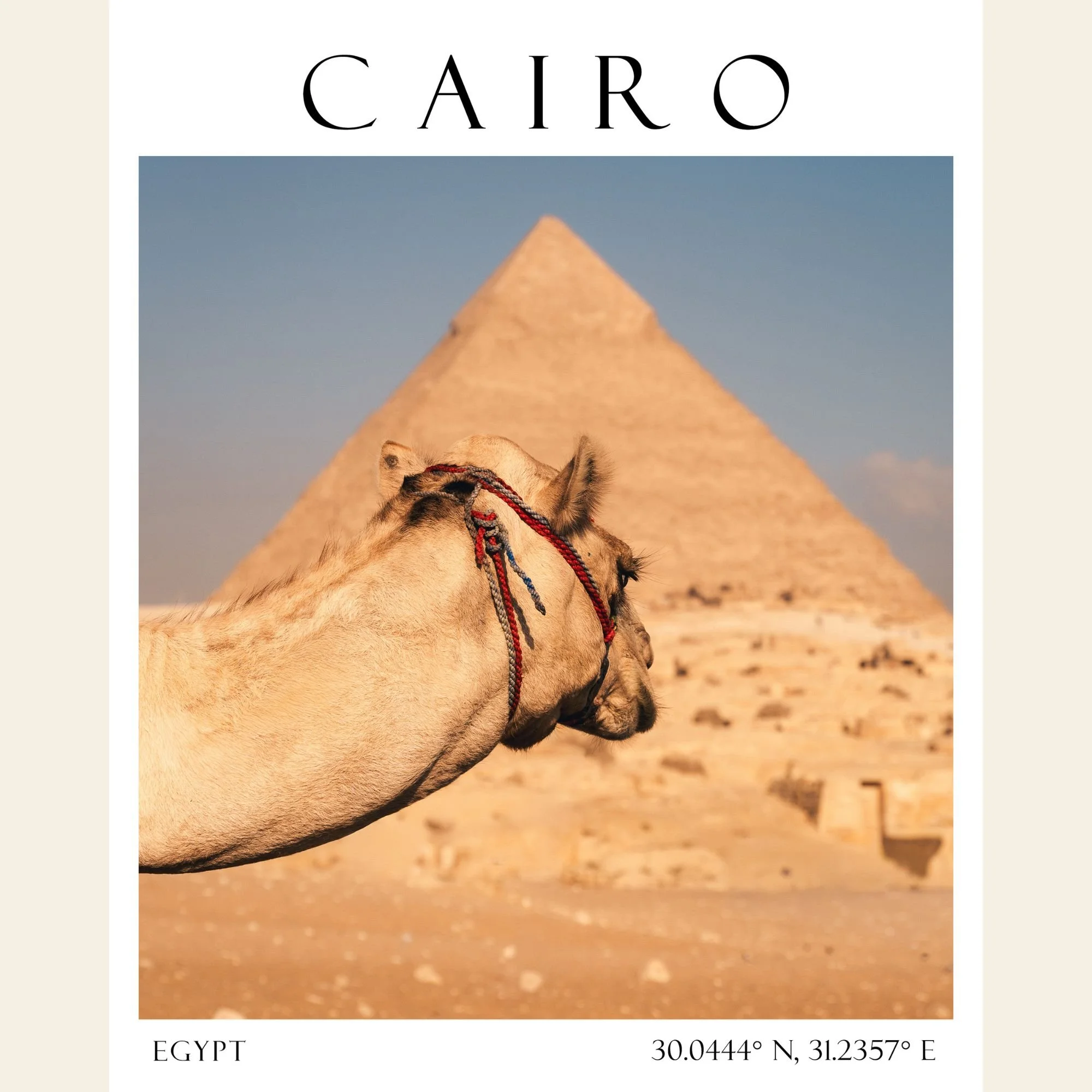 Cairo 2, Travel Poster