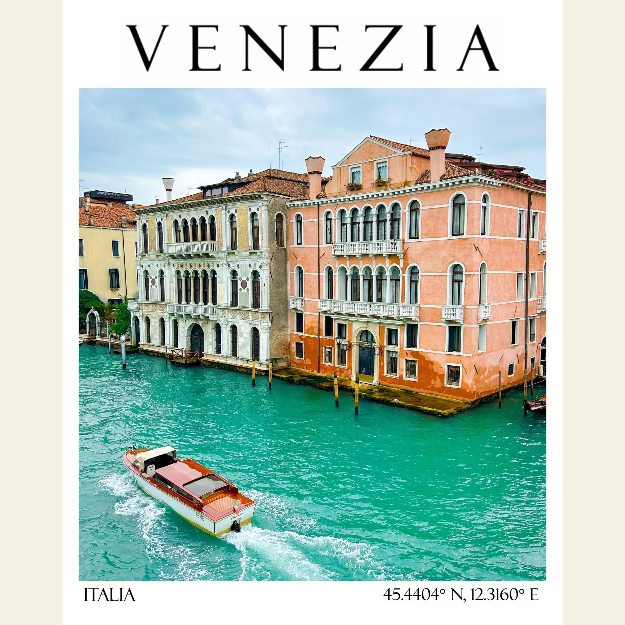 Venezia 2, Travel Poster