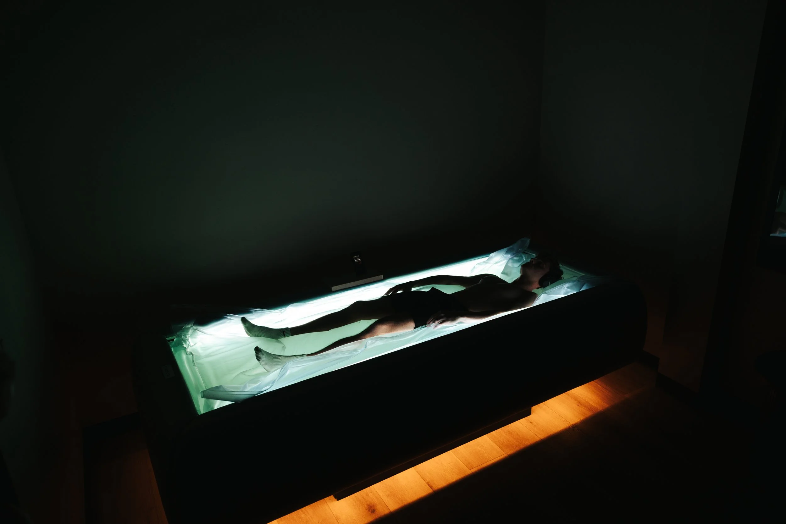 Dry Float Bed during IV Drip Therapy