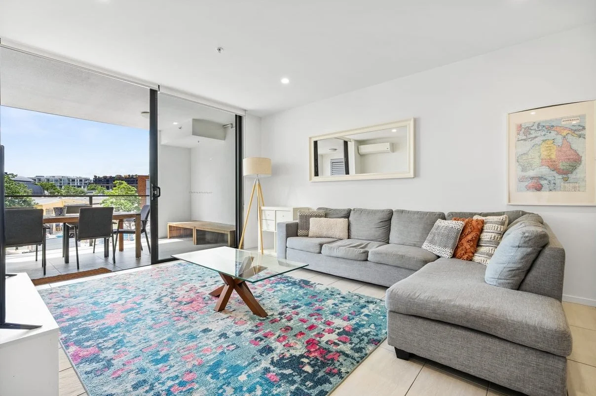 Hot Property Buyers Agency - 304:8 Masters Street, Newstead - Lounge Balcony.jpg