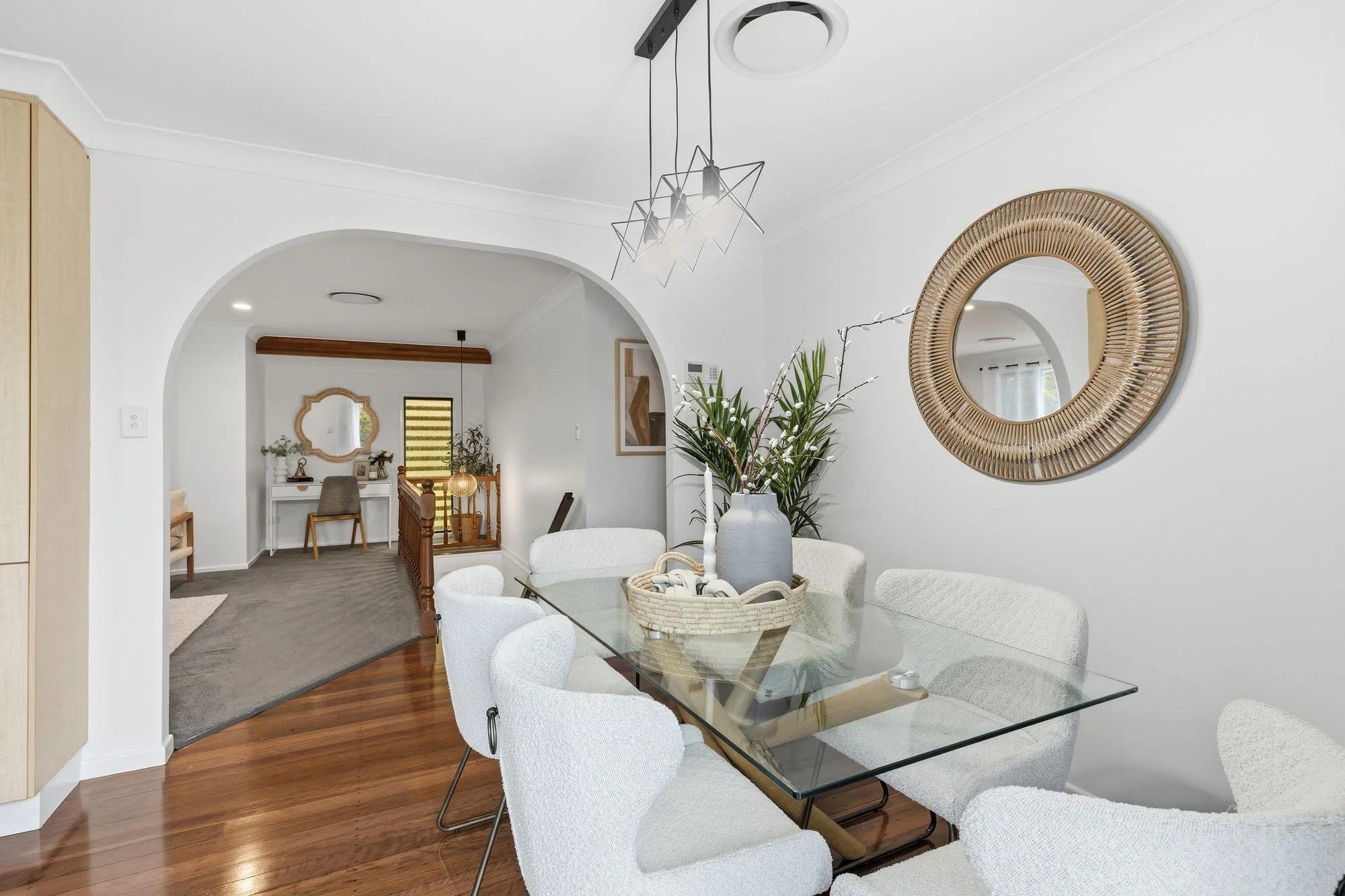 Hot Property Buyers Agency 45 Devona Street - Stairs Dining.jpg