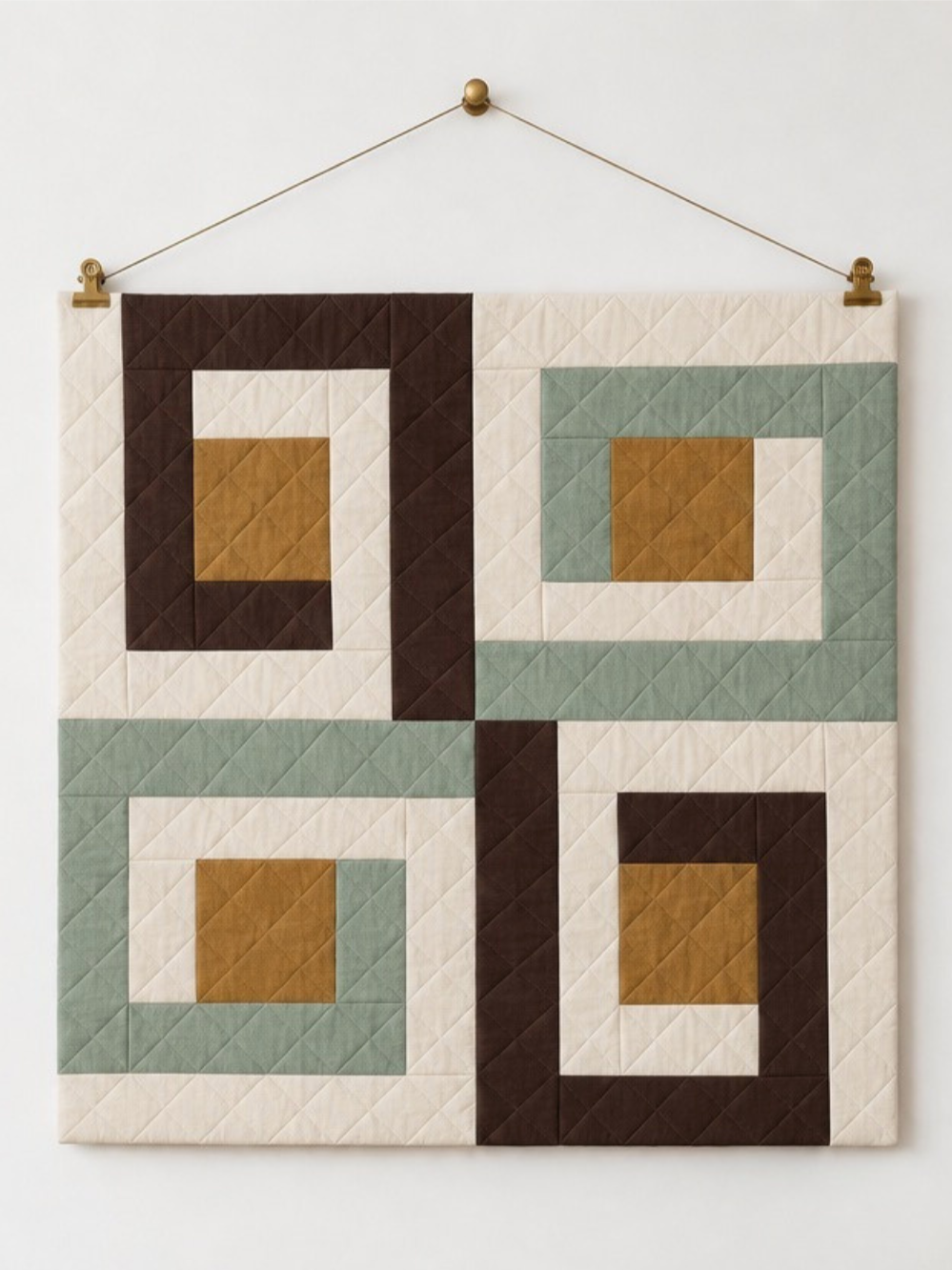 Avli Wall Hanging & Table Topper Quilt Pattern PDF Kelli Fox Designs