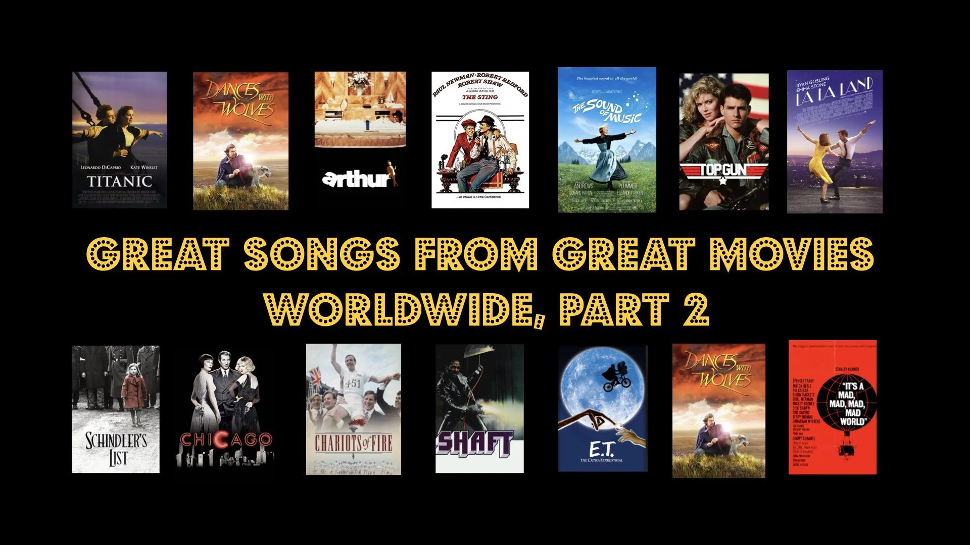 Great Songs From More Great Movies Pt. 2
