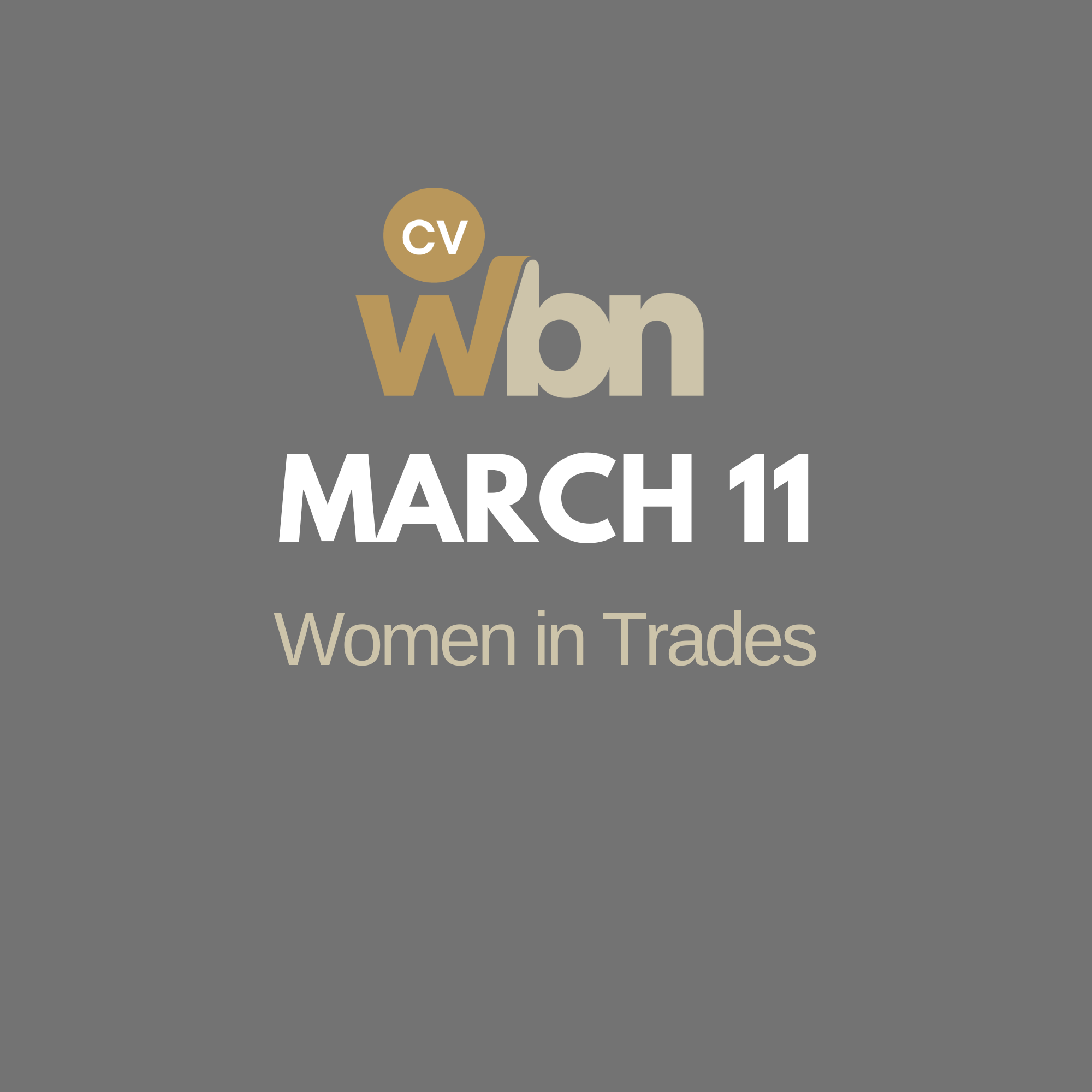 March 11, 2026: Women in Trades