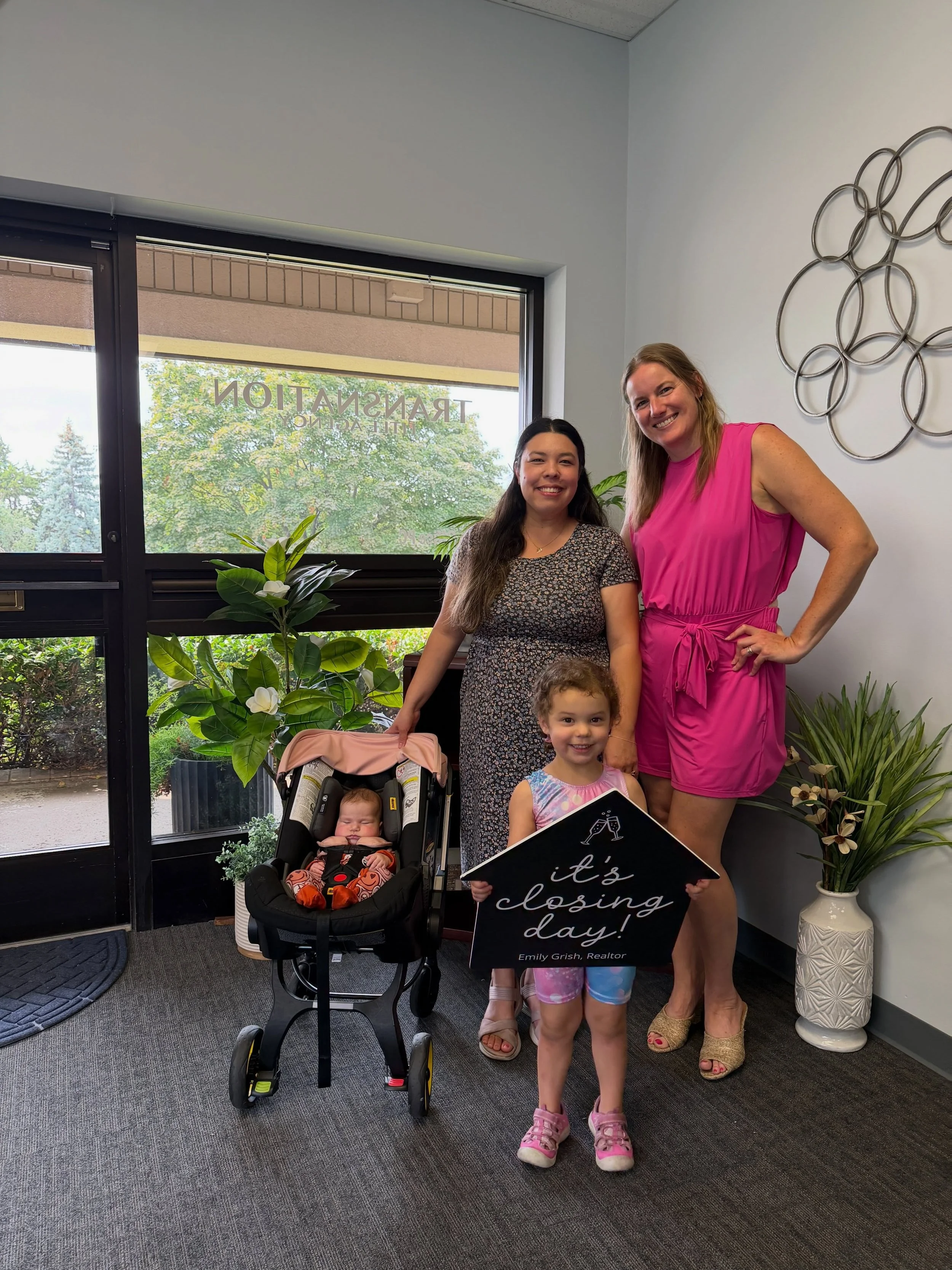 And we&rsquo;re closed! 

I met Lisa a few years ago when she was just thinking of house hunting for a new home for her growing family. The timing wasn&rsquo;t right and then she had a beautiful baby girl and that little girl was way more important. 