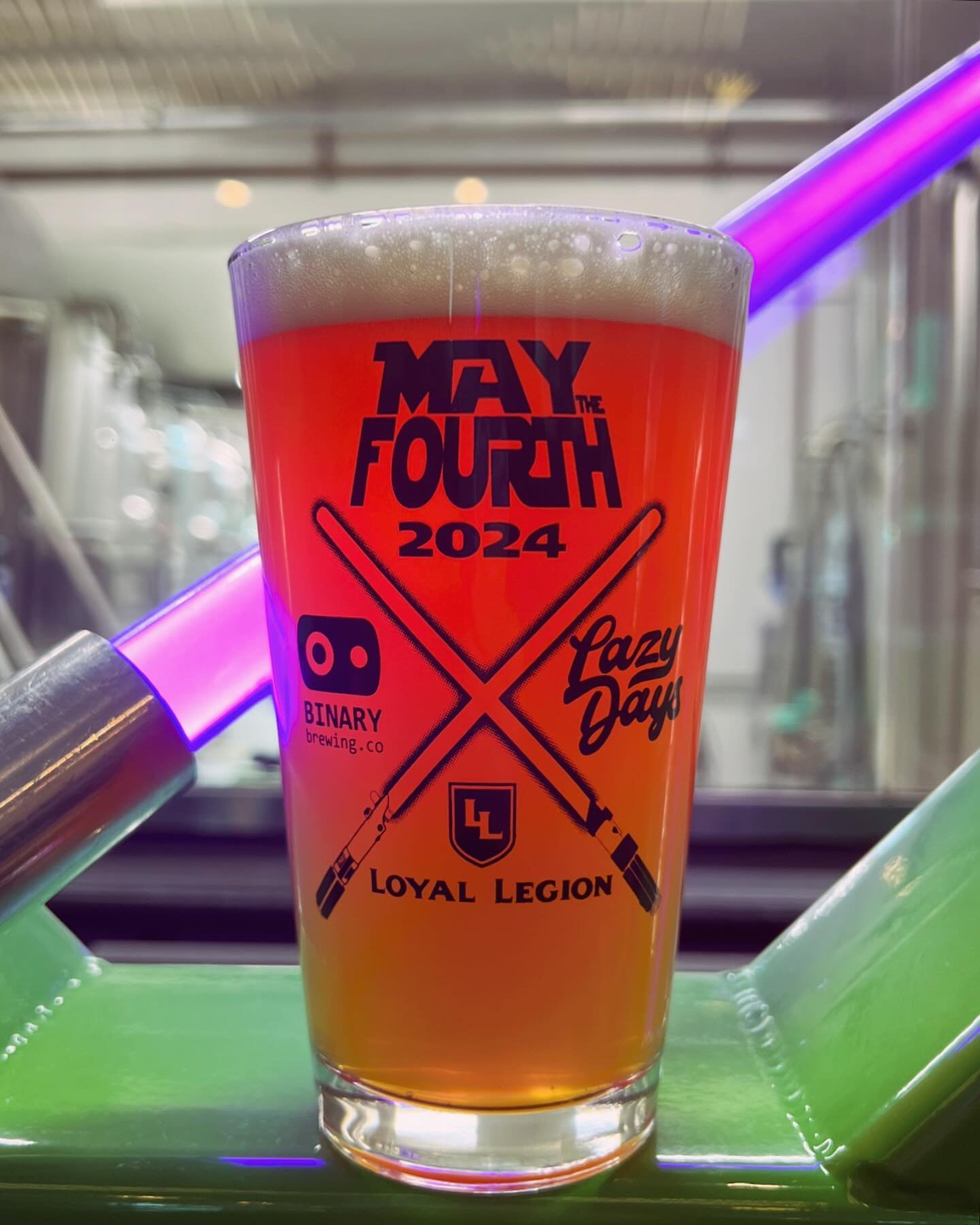 May the Fourth be with you&hellip;
✨
Dueling IPAs tapped today
Brewed with @loyallegionoregon &amp; @lazydaysbrewing 
⚔️
Plus films 🎥 food specials 🍔 scavenger hunts &amp; more! 
*costumes encouraged*