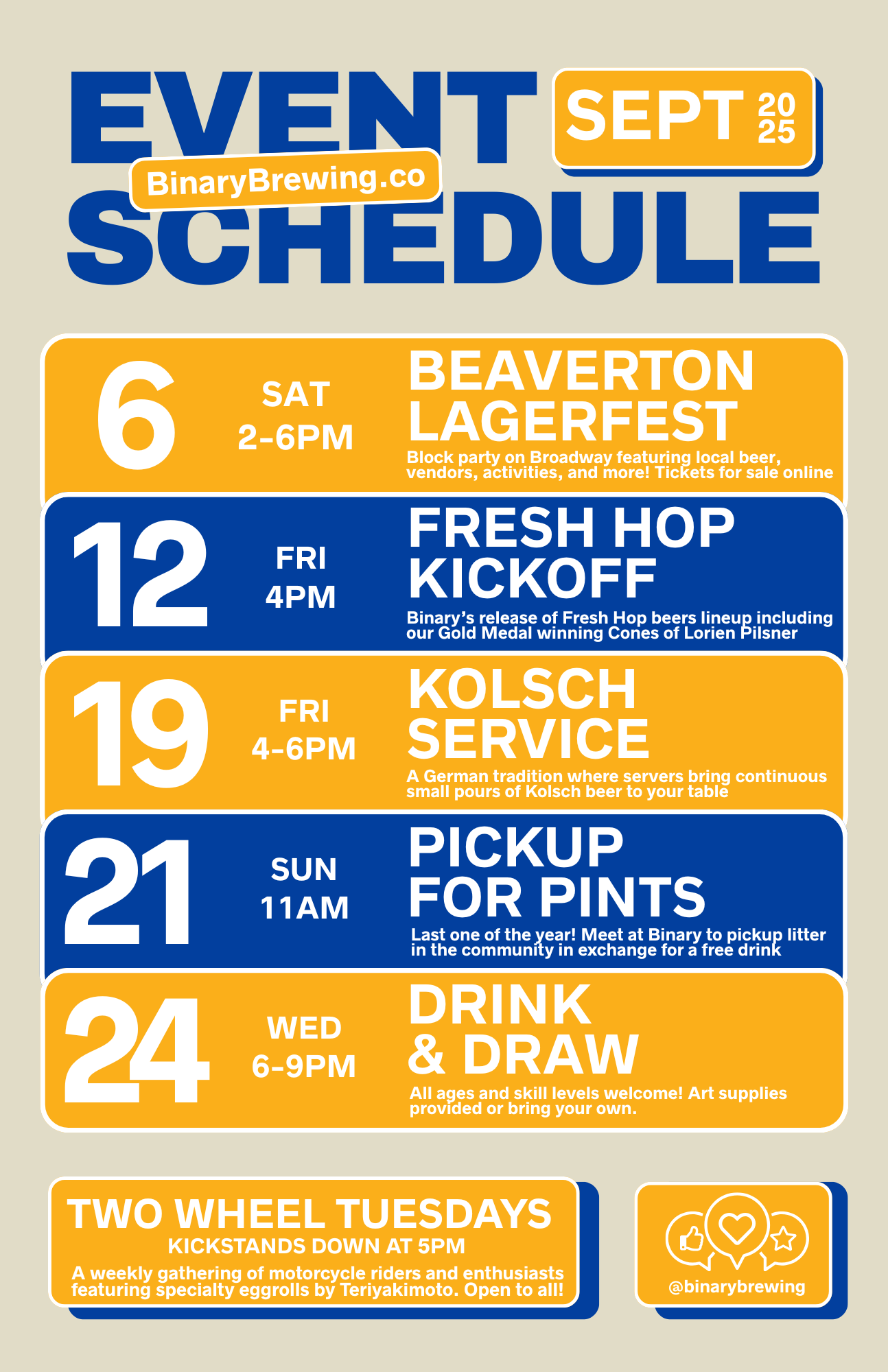 September Events