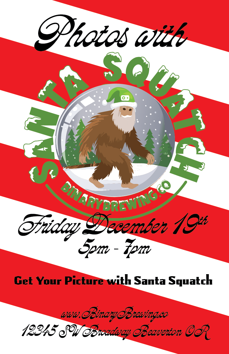 Photos with Santa Squatch