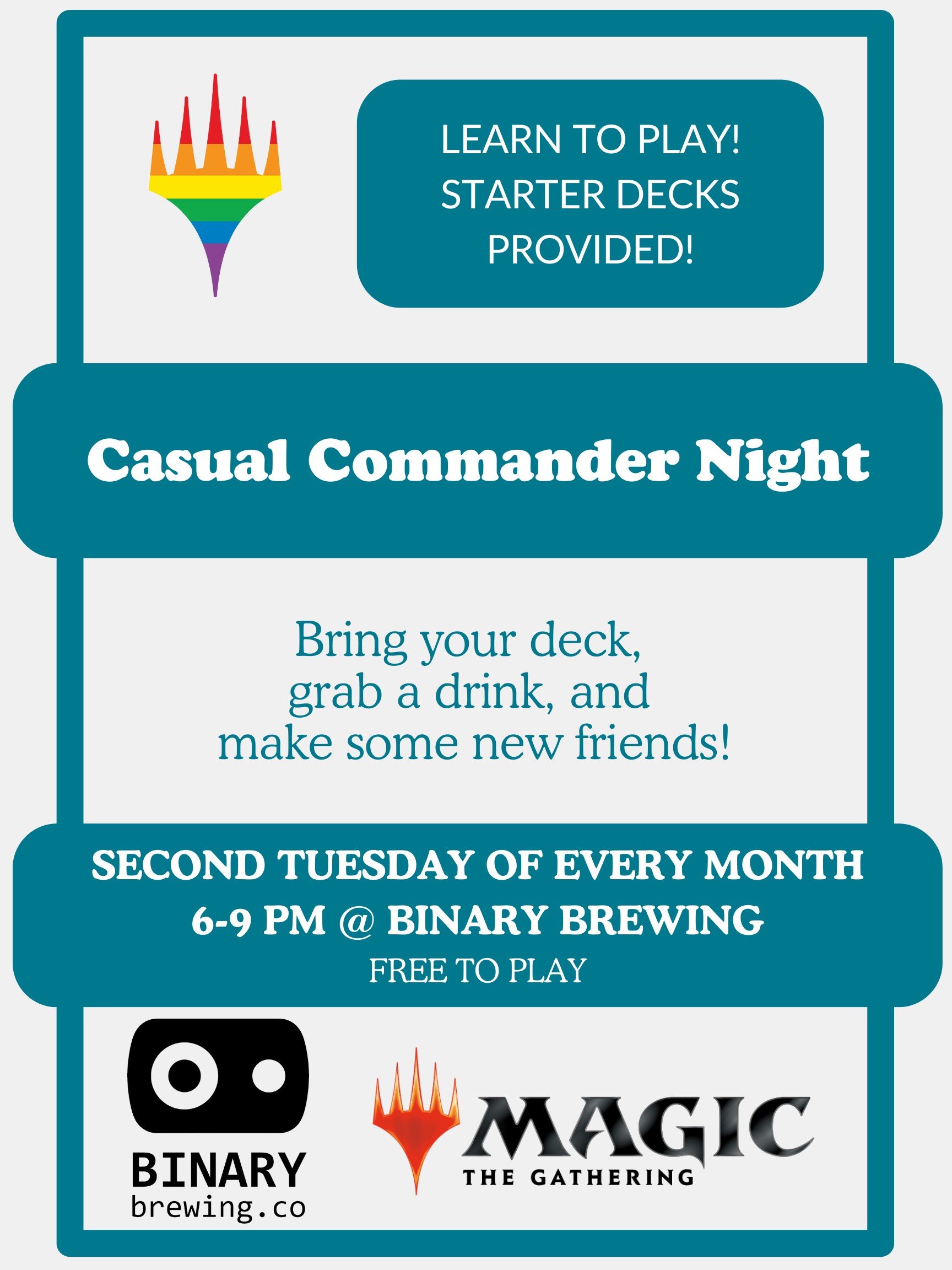 Magic the Gathering Commander Night