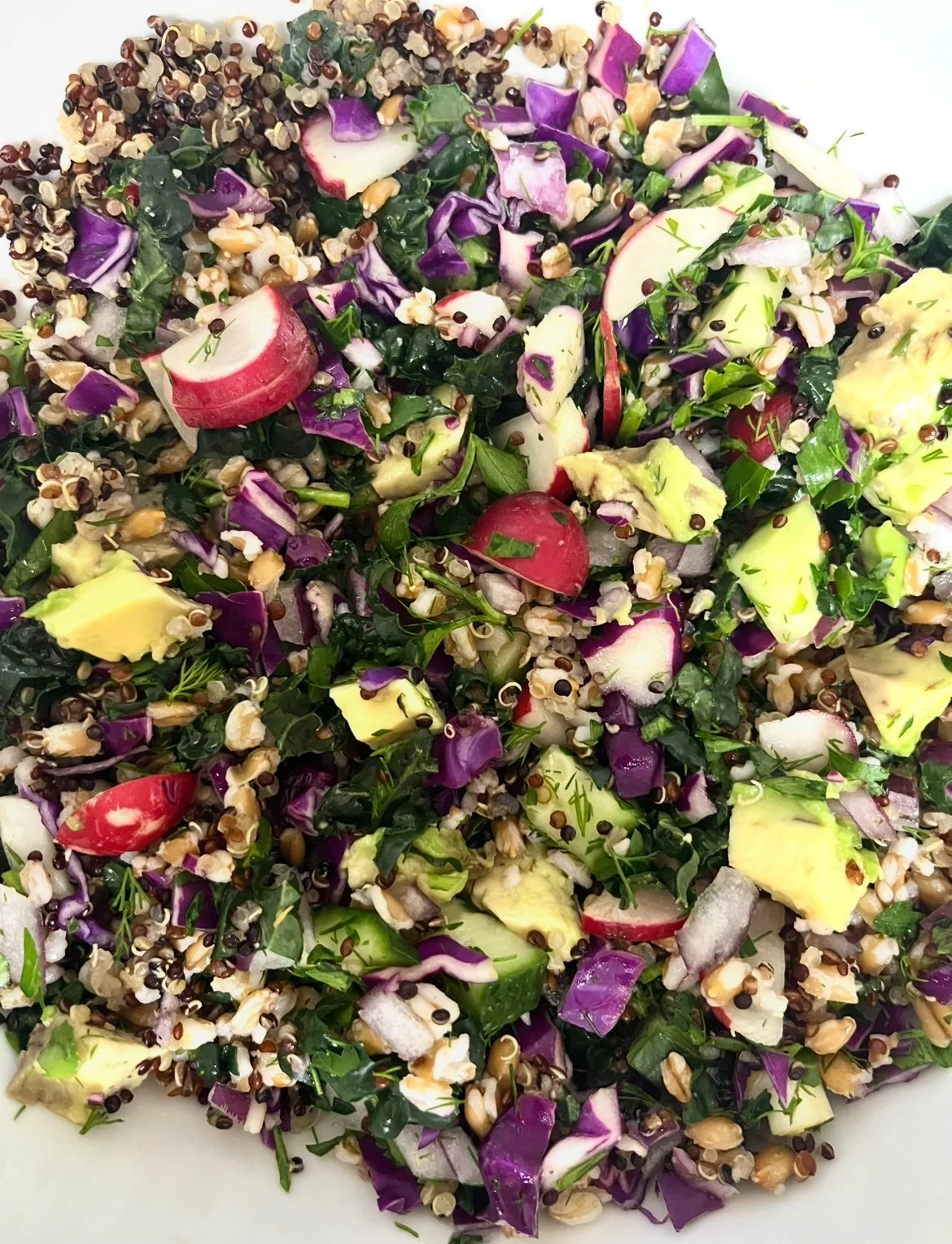 Greens and Grains Salad