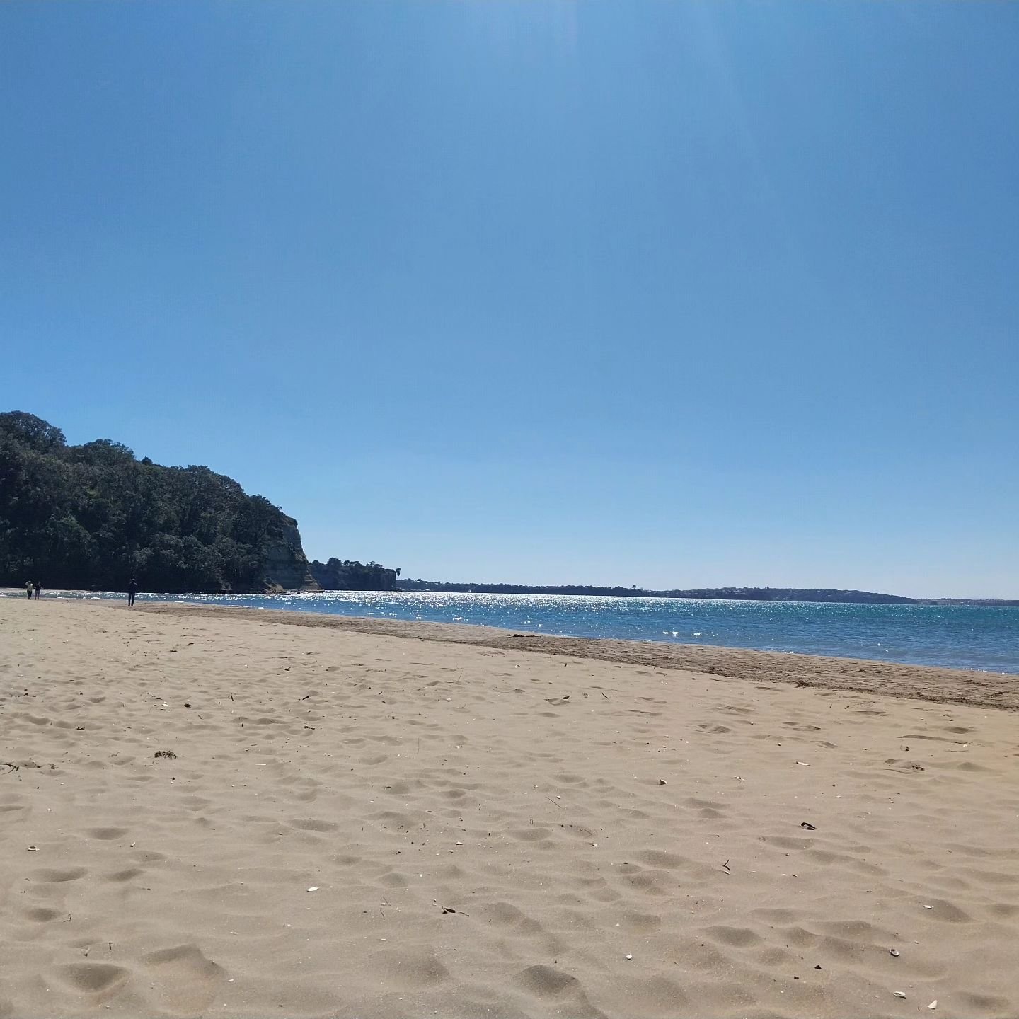 Nothing but blue skies today. Water was brisk! 

#Nzsun nzbeach #sunlove #lovethesea