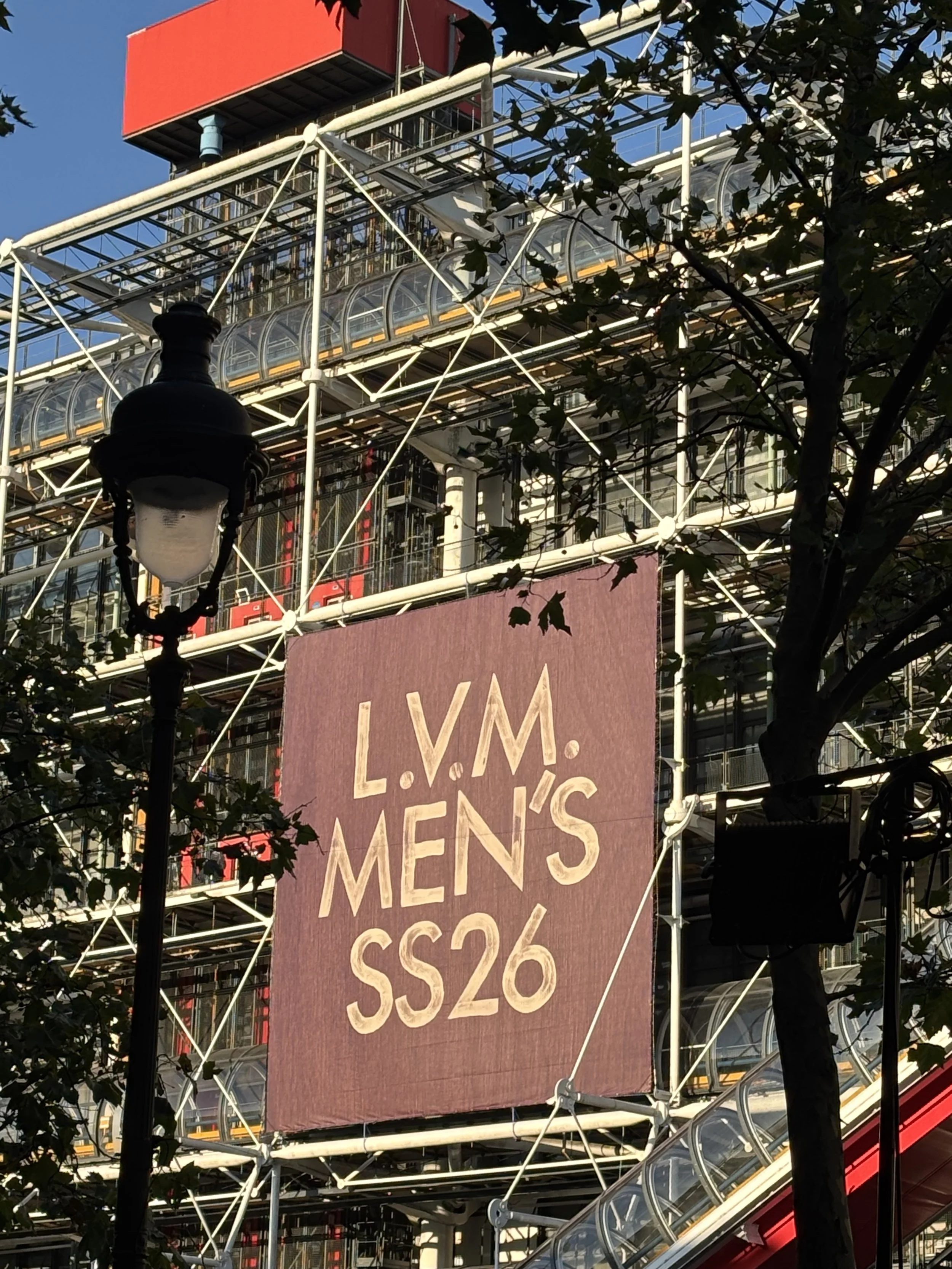 Louis Vuitton Men's SS26 at the Pompidou