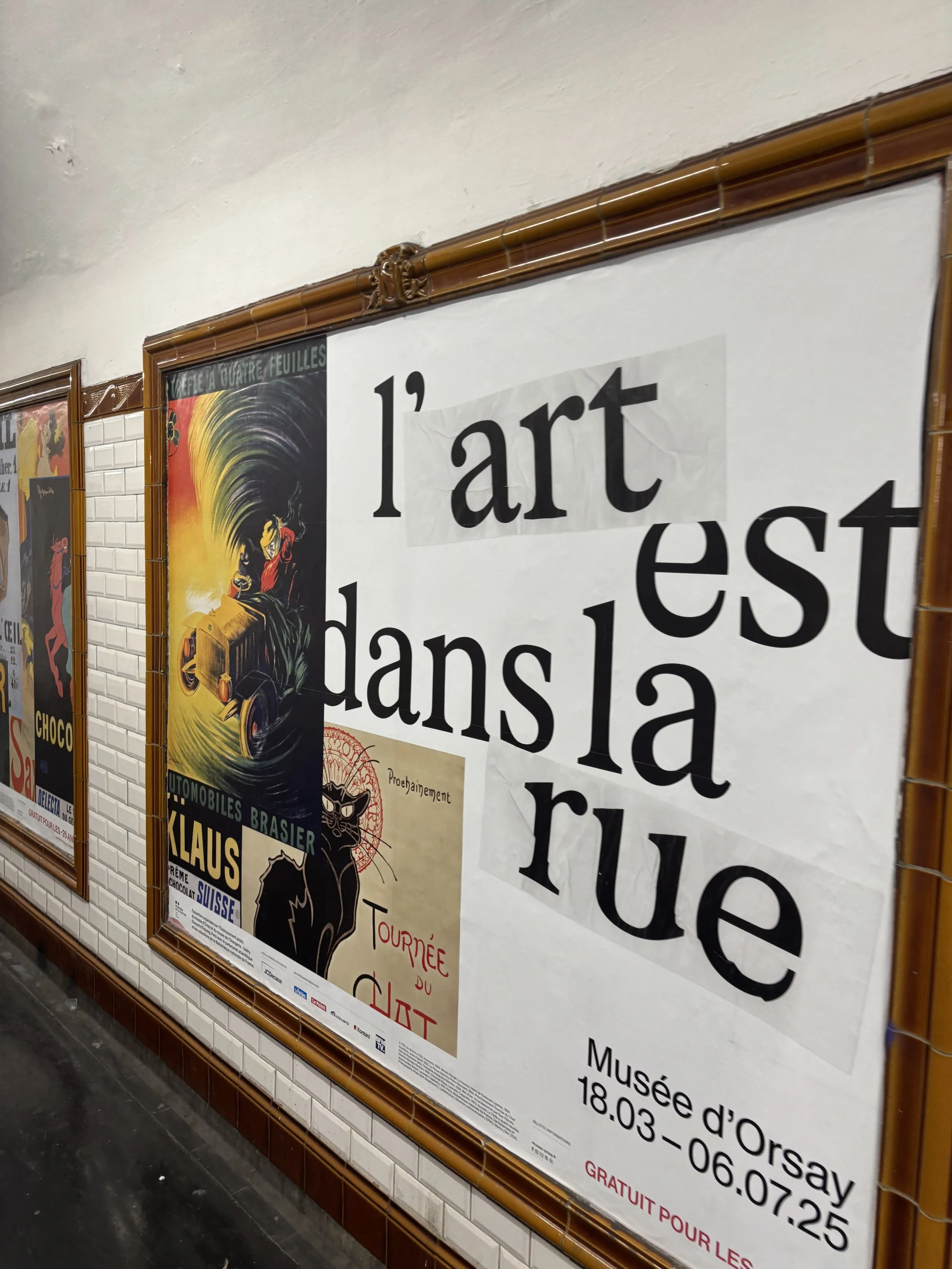 l'art est dans la rue at Musée D'Orsay