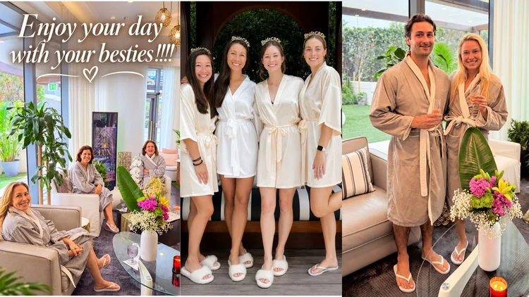 Guests enjoying time together at LUX MedSpa Brickell inside SLS LUX Hotel in Miami